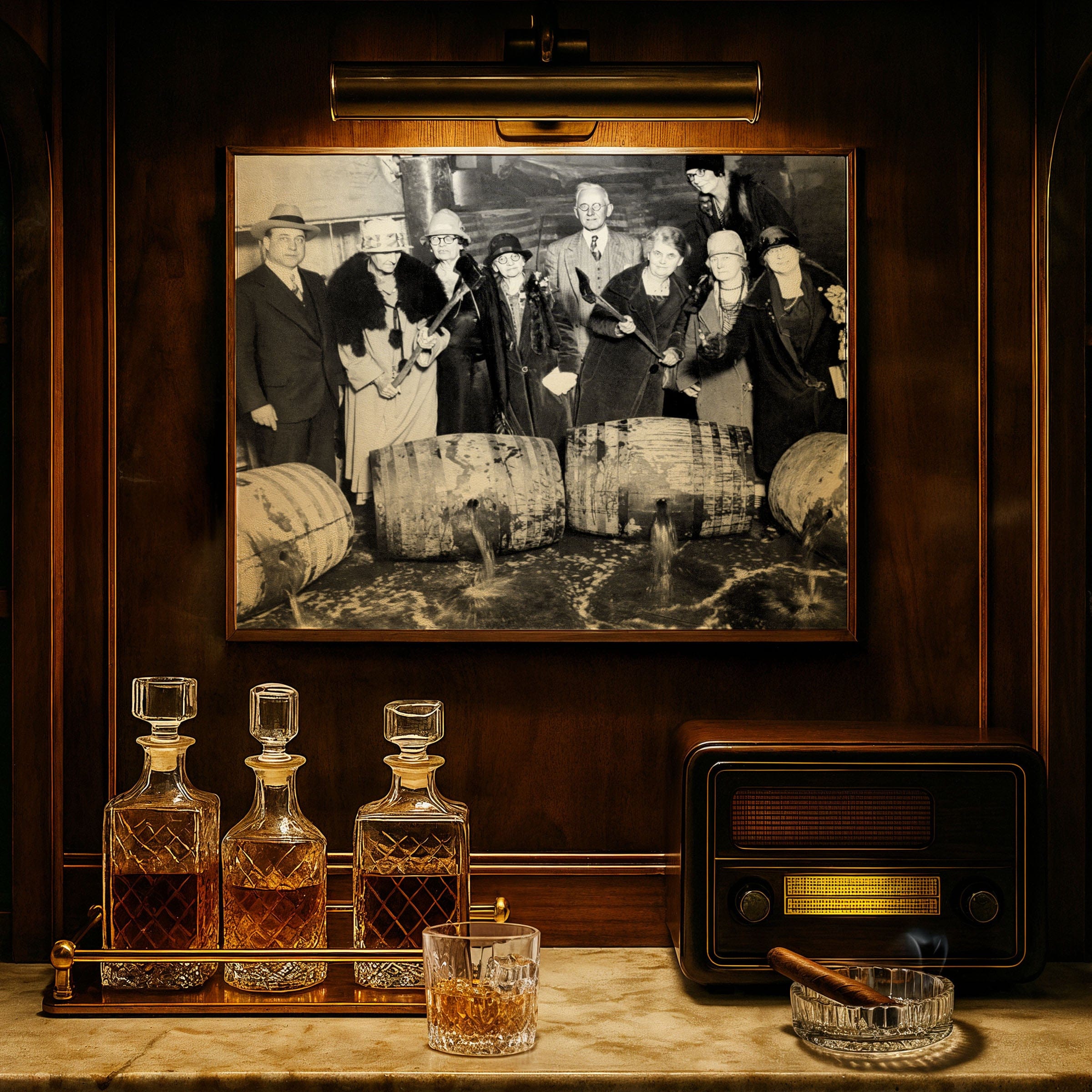 Demon Liquor - Prohibition Era Photo Print