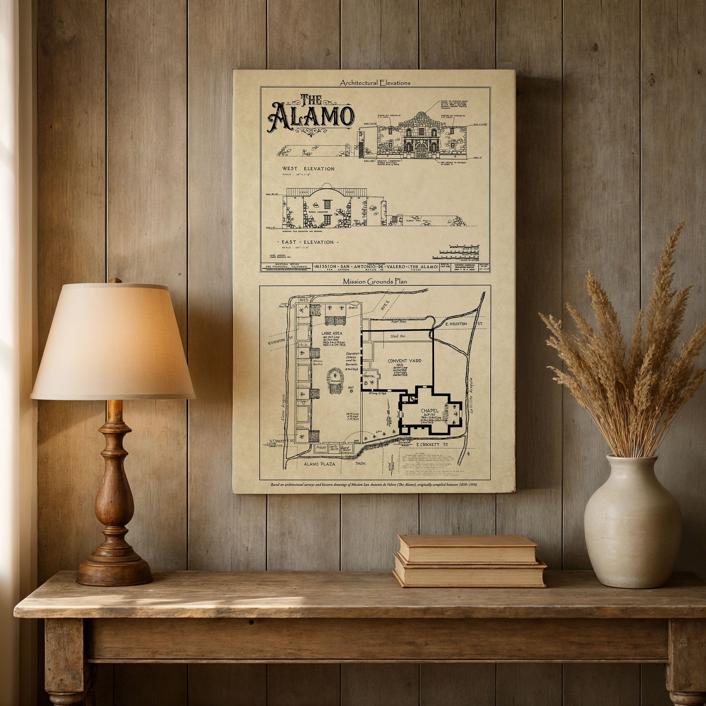 The Alamo Map 2025 - Archive Prints