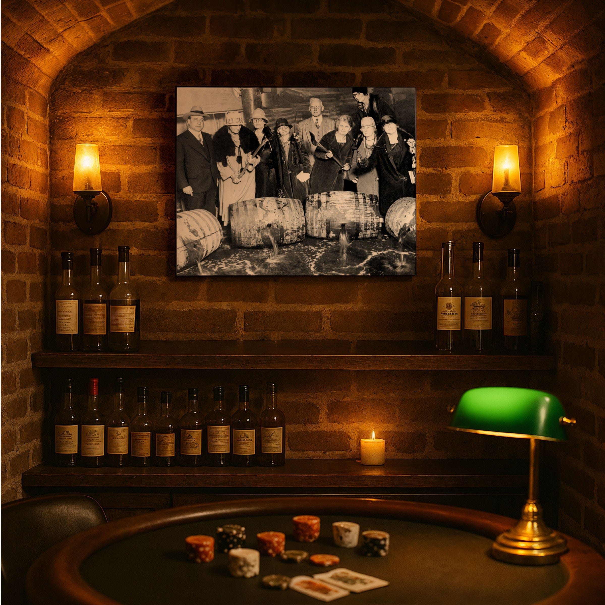 Demon Liquor - Prohibition Era Photo Print