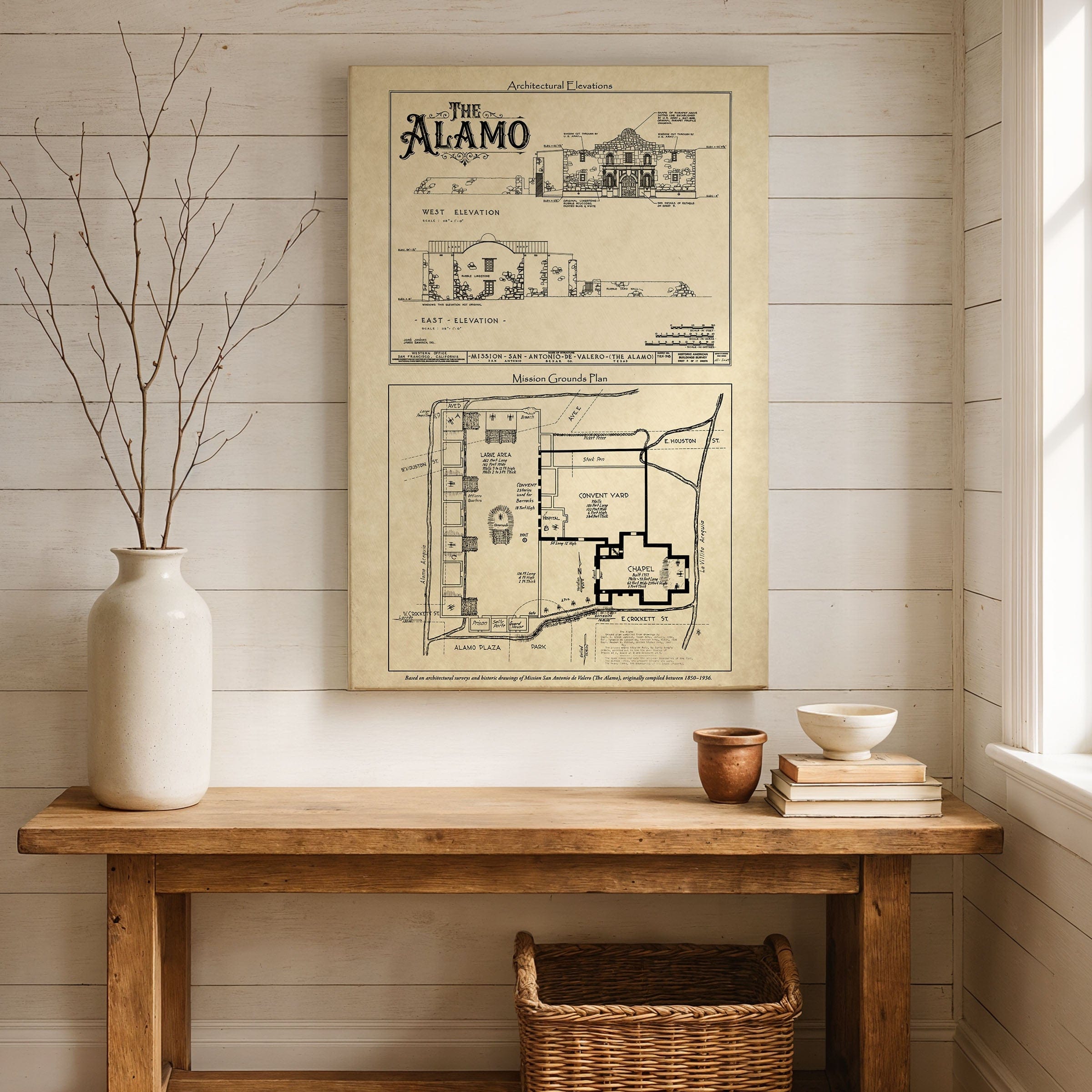 The Alamo Map 2025 - Archive Prints