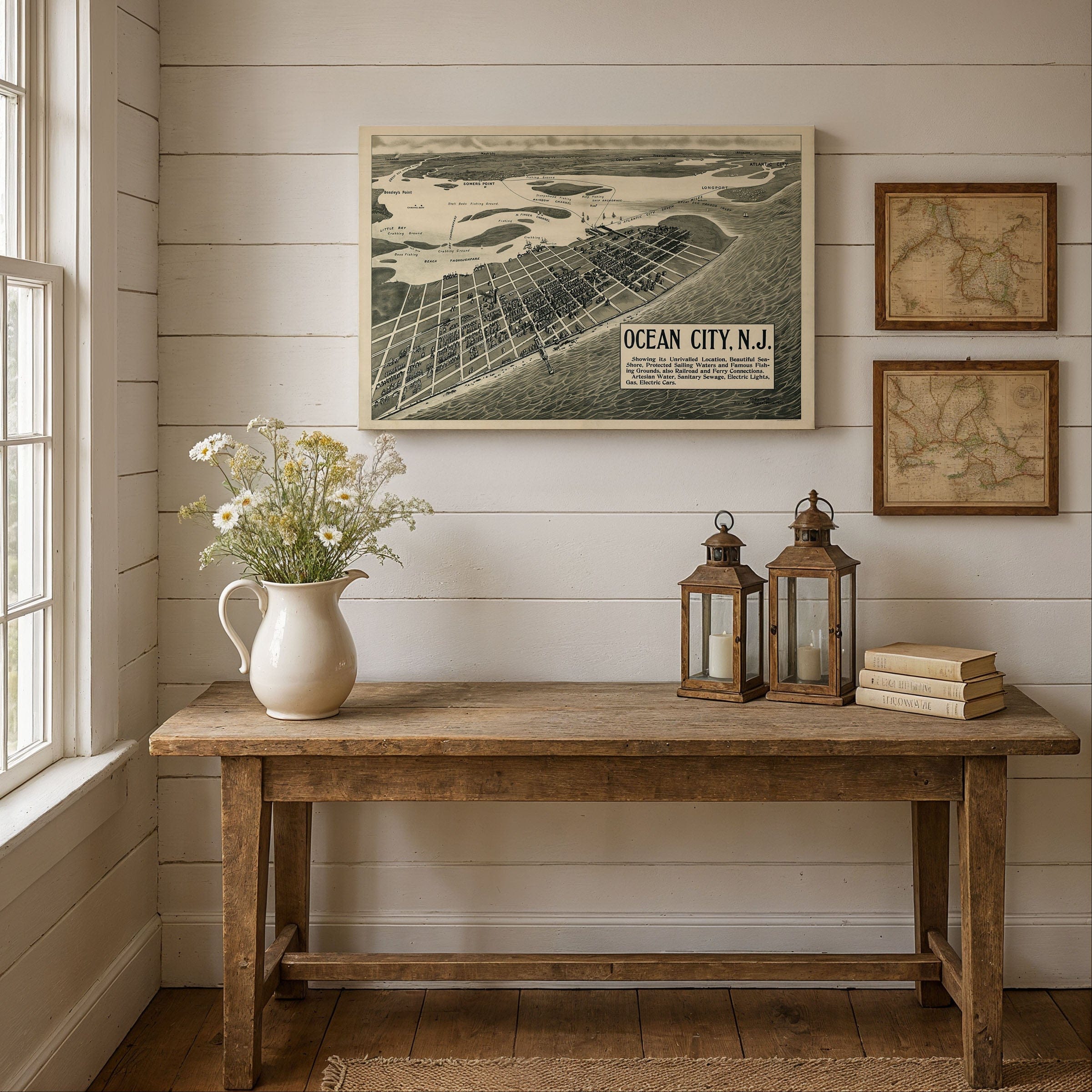 Ocean City, New Jersey Map 1903