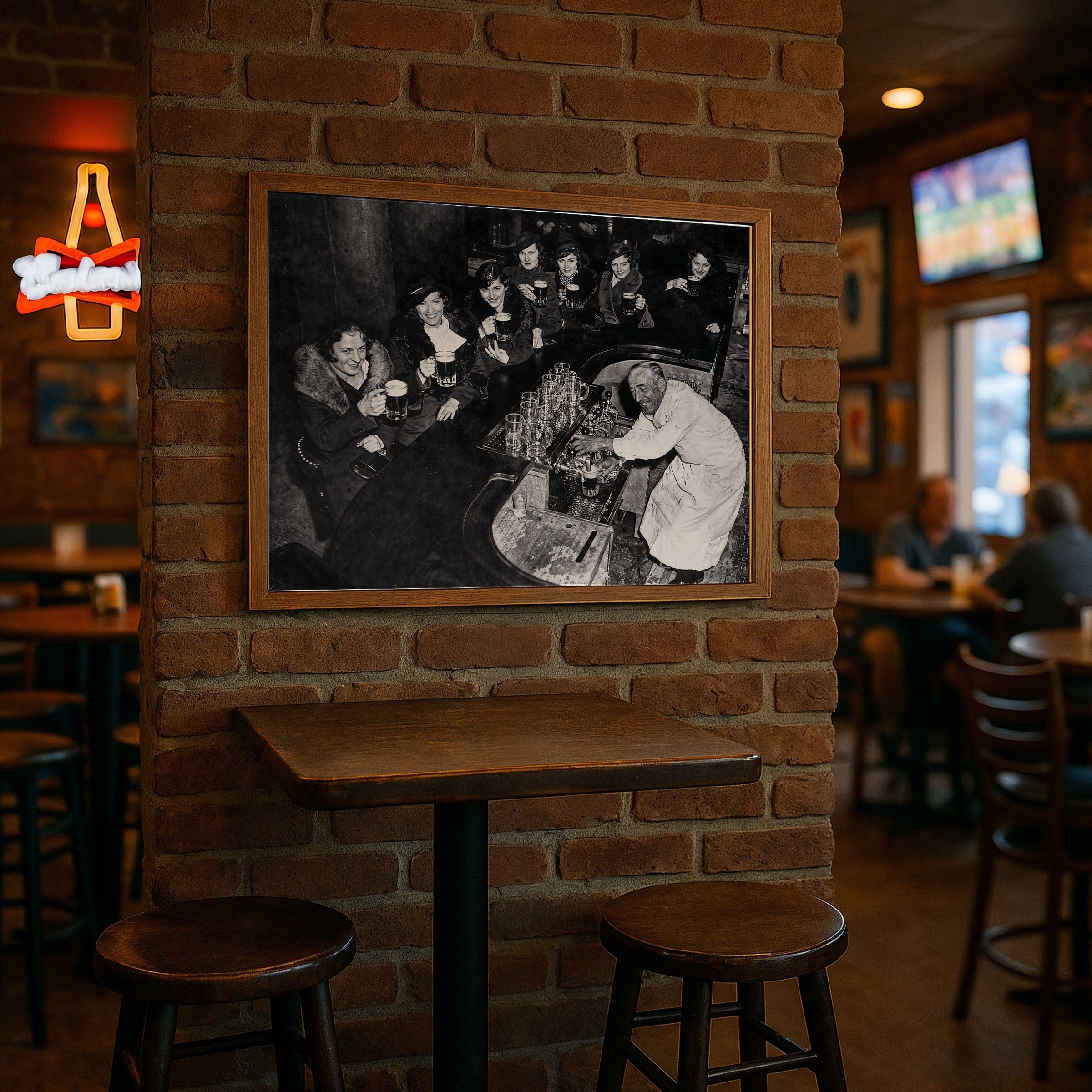 Ladies' Night Prohibition Photo c.1933 - Archive Prints