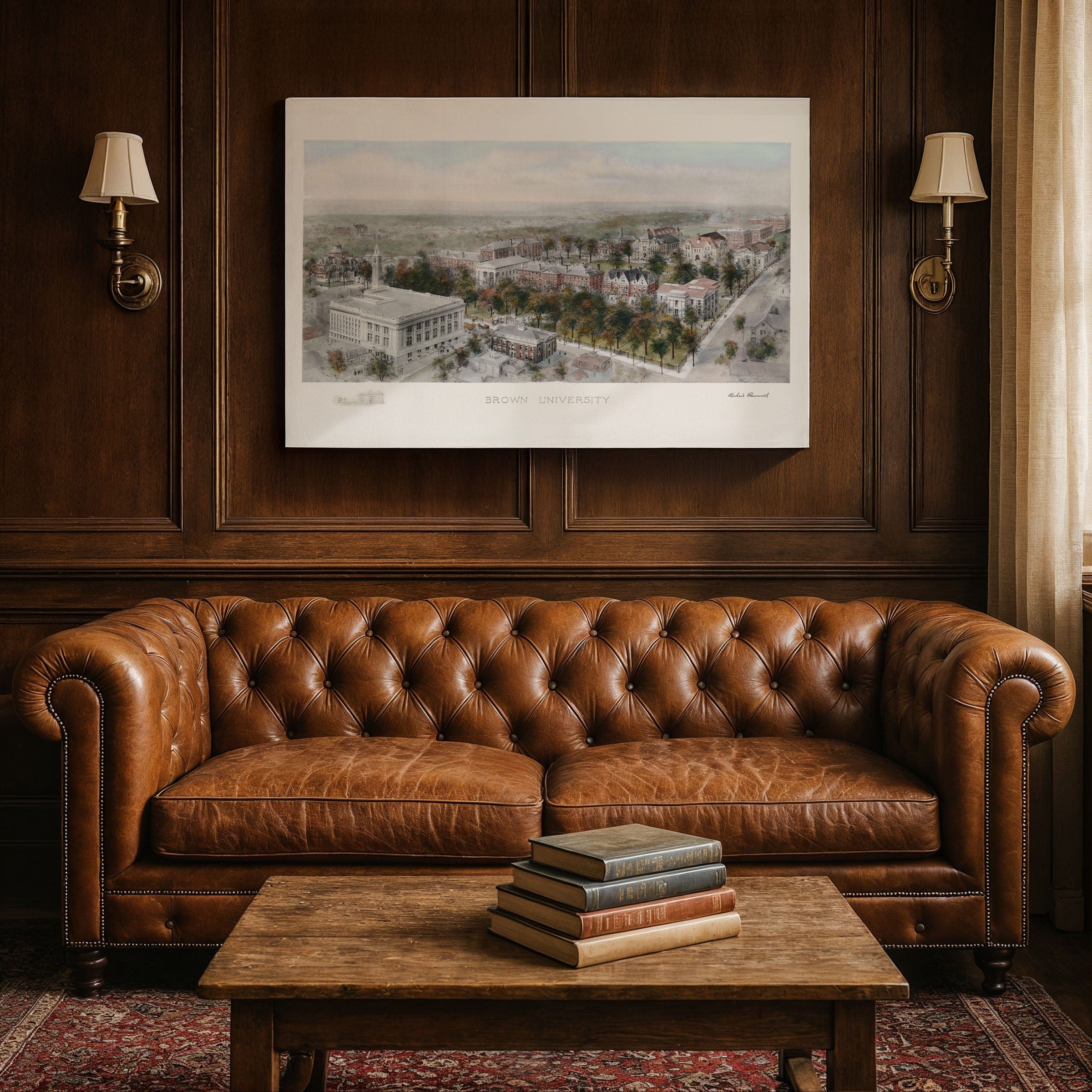 Brown University, Providence, Rhode Island Map 1908 - Archive Prints