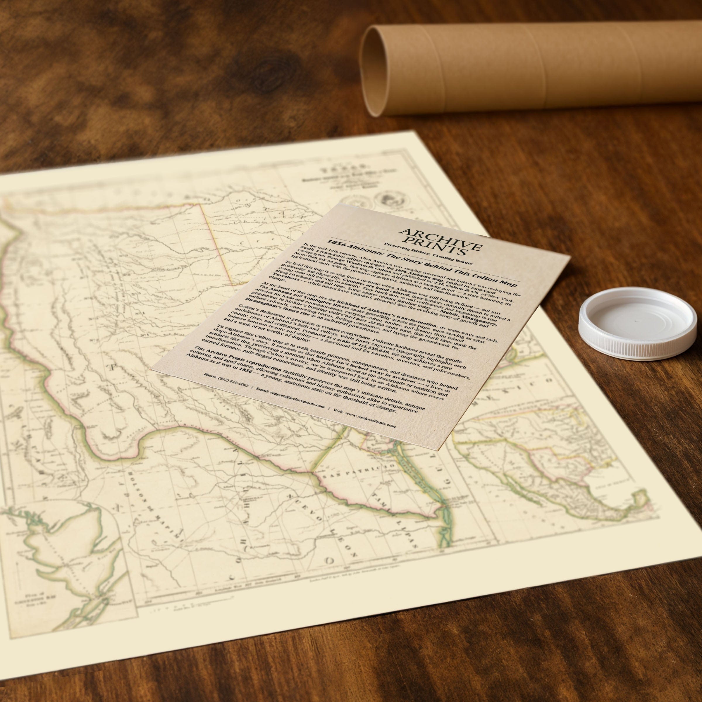 Vintage Texas Map 1841 - Republic of Texas Archival Print by Arrowsmith - Archive Prints