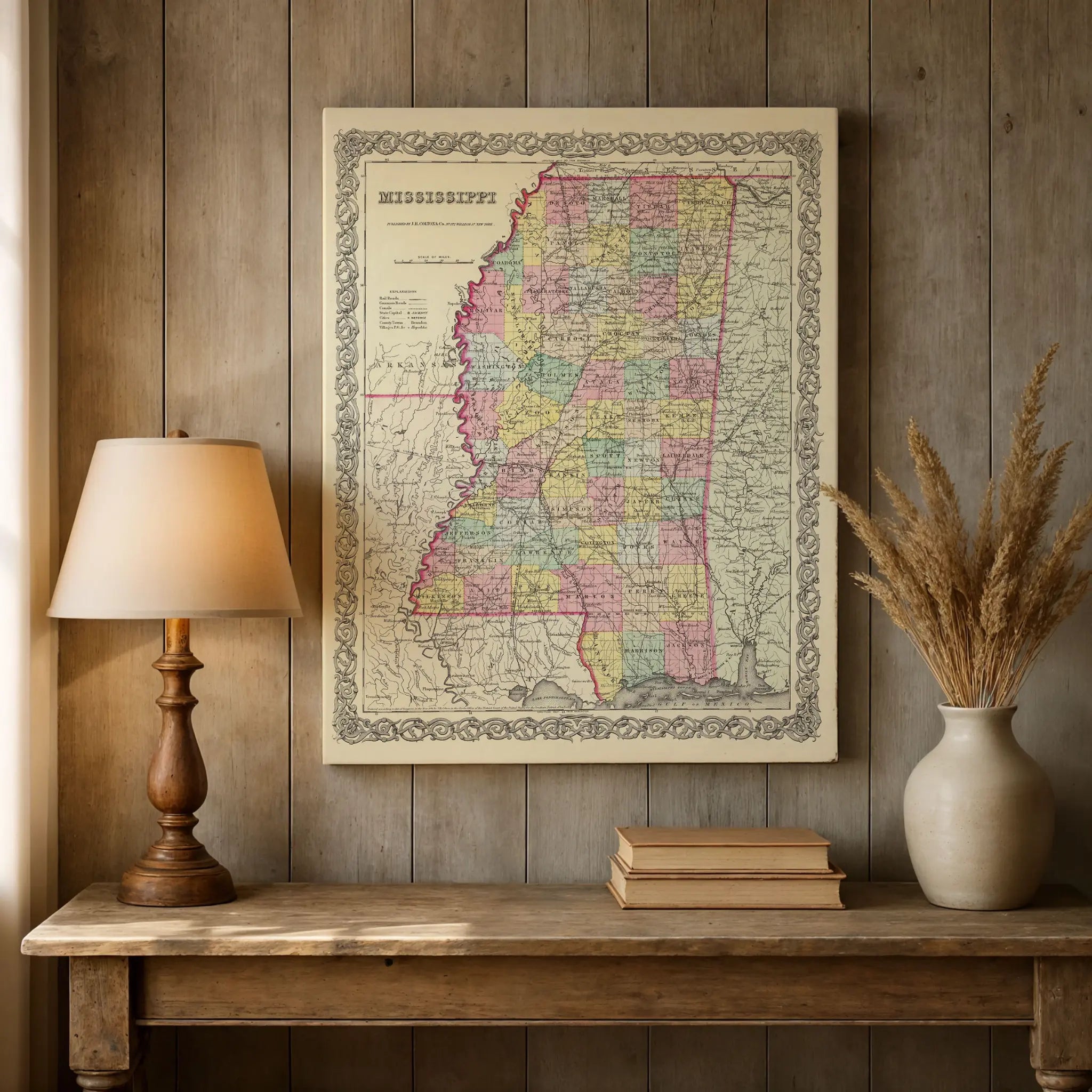 Tennessee Map - Certificate