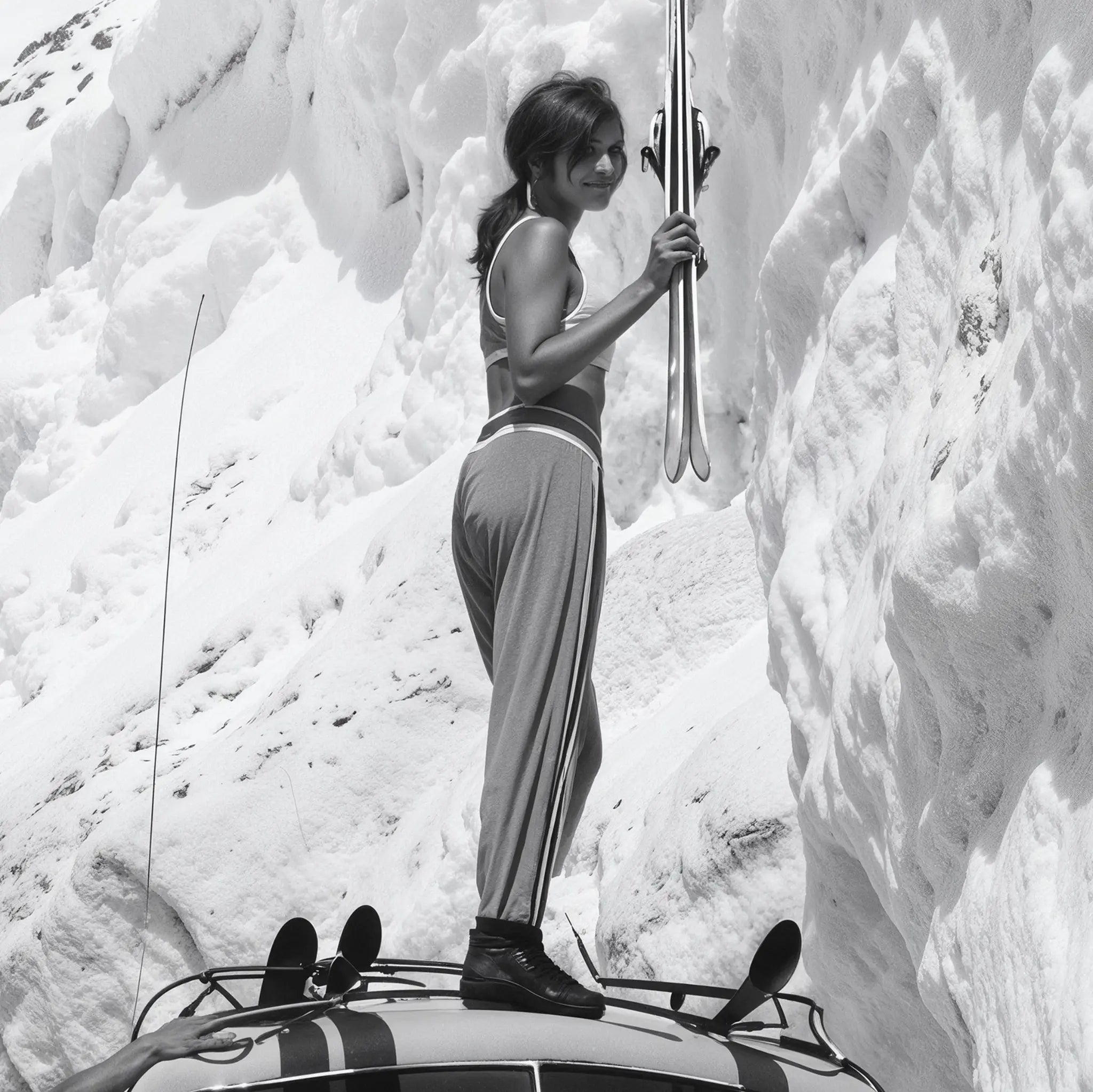 Vintage Snow Canyon Adventure Detail Close-Up