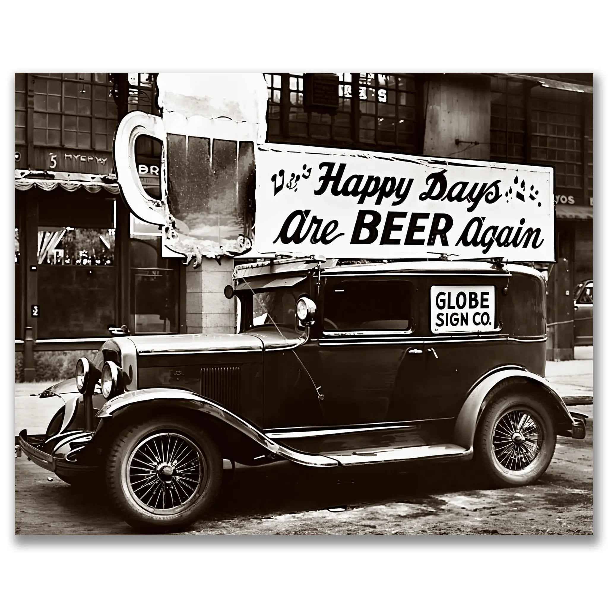Happy Days Are Beer Again - Celebrate the End of Prohibition with Historic Flair