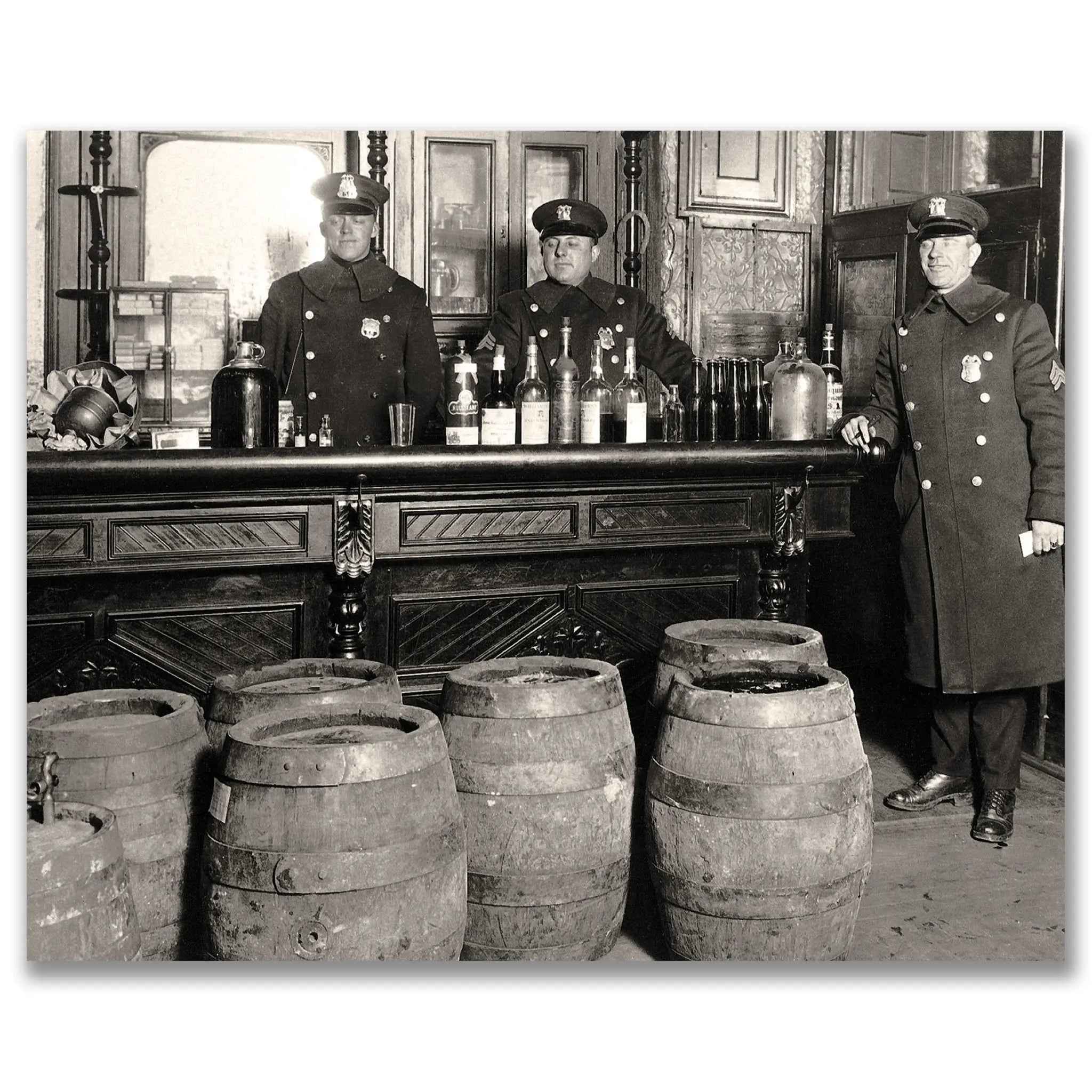 Prohibition Police Evidence - Law Enforcement Victory Collection