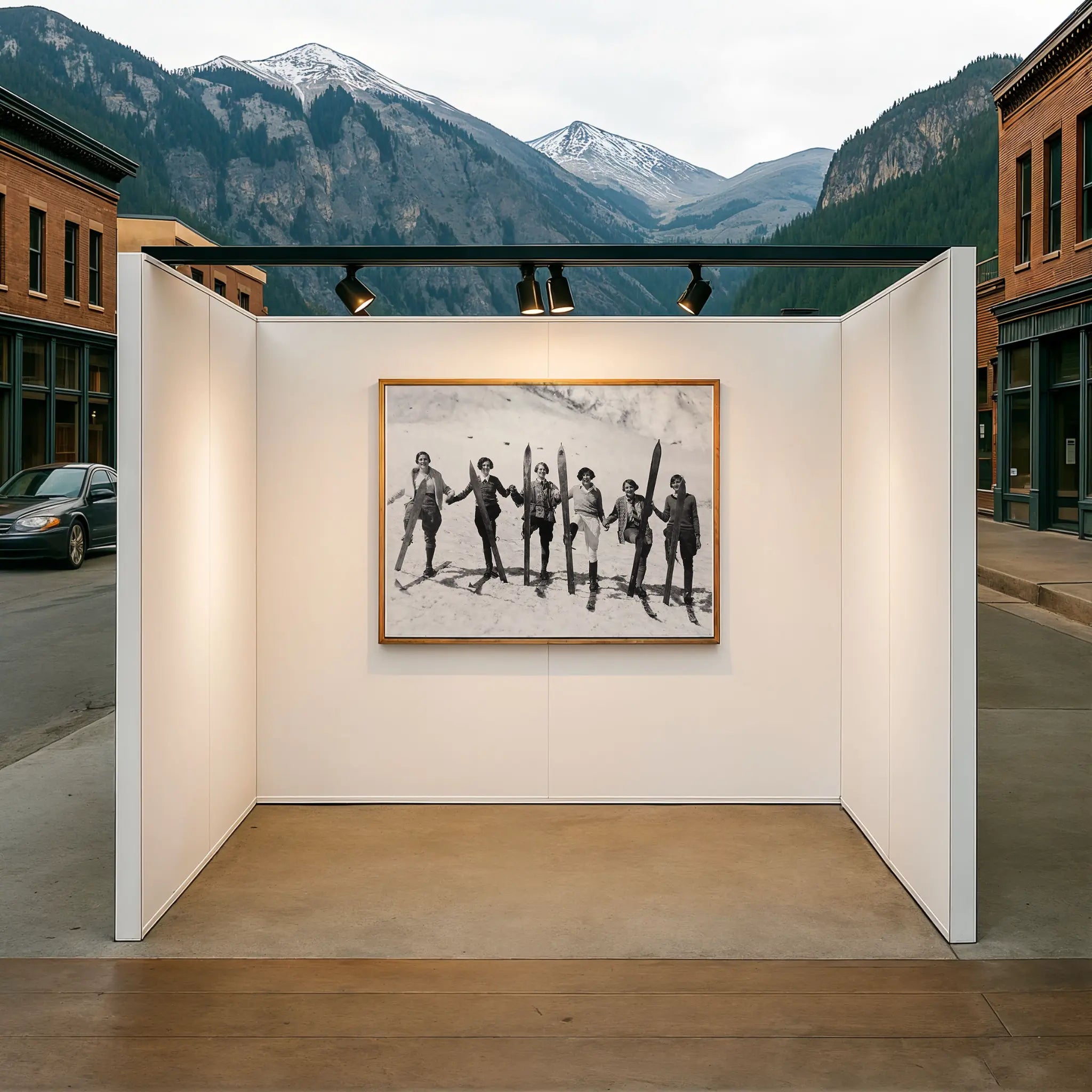 Golden Age Ski Photo in Mountain Town Gallery