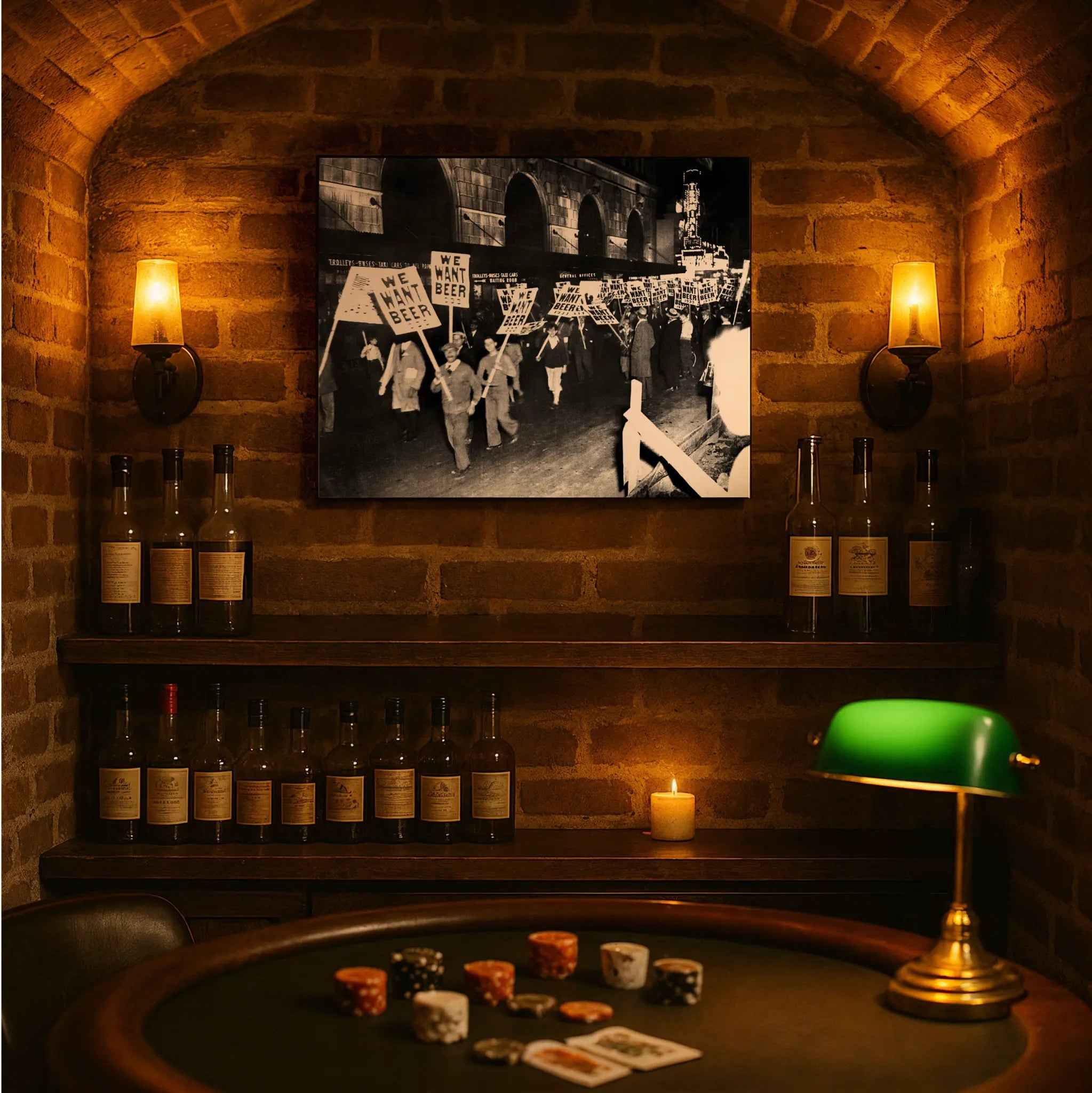 We Want Beer Train Station Protest - Celebrate the Historic Anti-Prohibition Rally