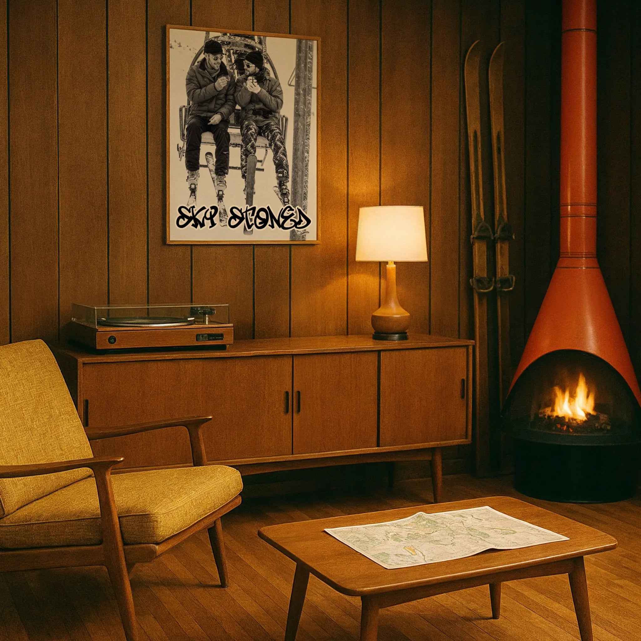 SKI STONED - Contemporary Art for Lift Friends Featuring Ski Stoned Art