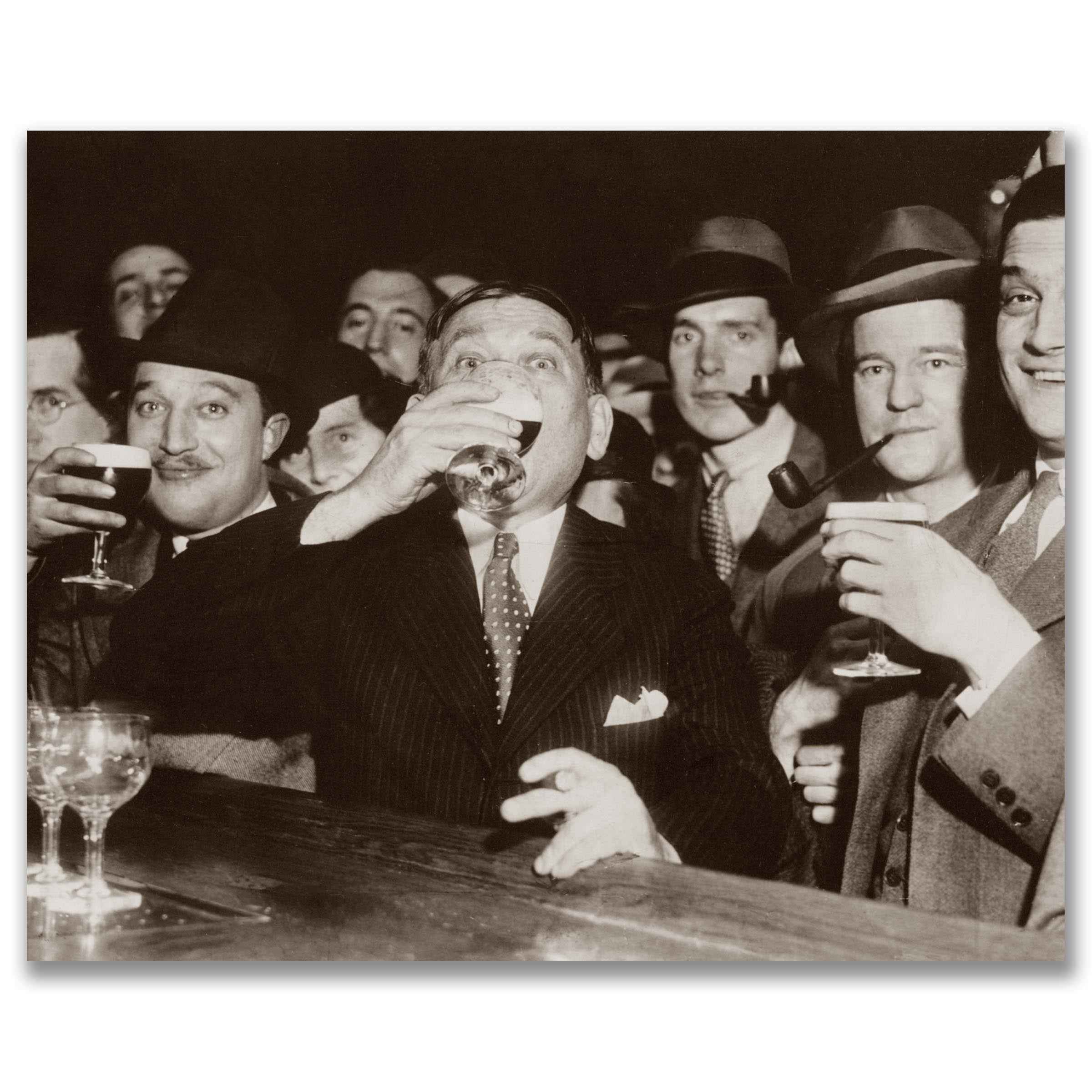 Prohibition Repeal Celebration Toast - Commemorating December 5, 1933