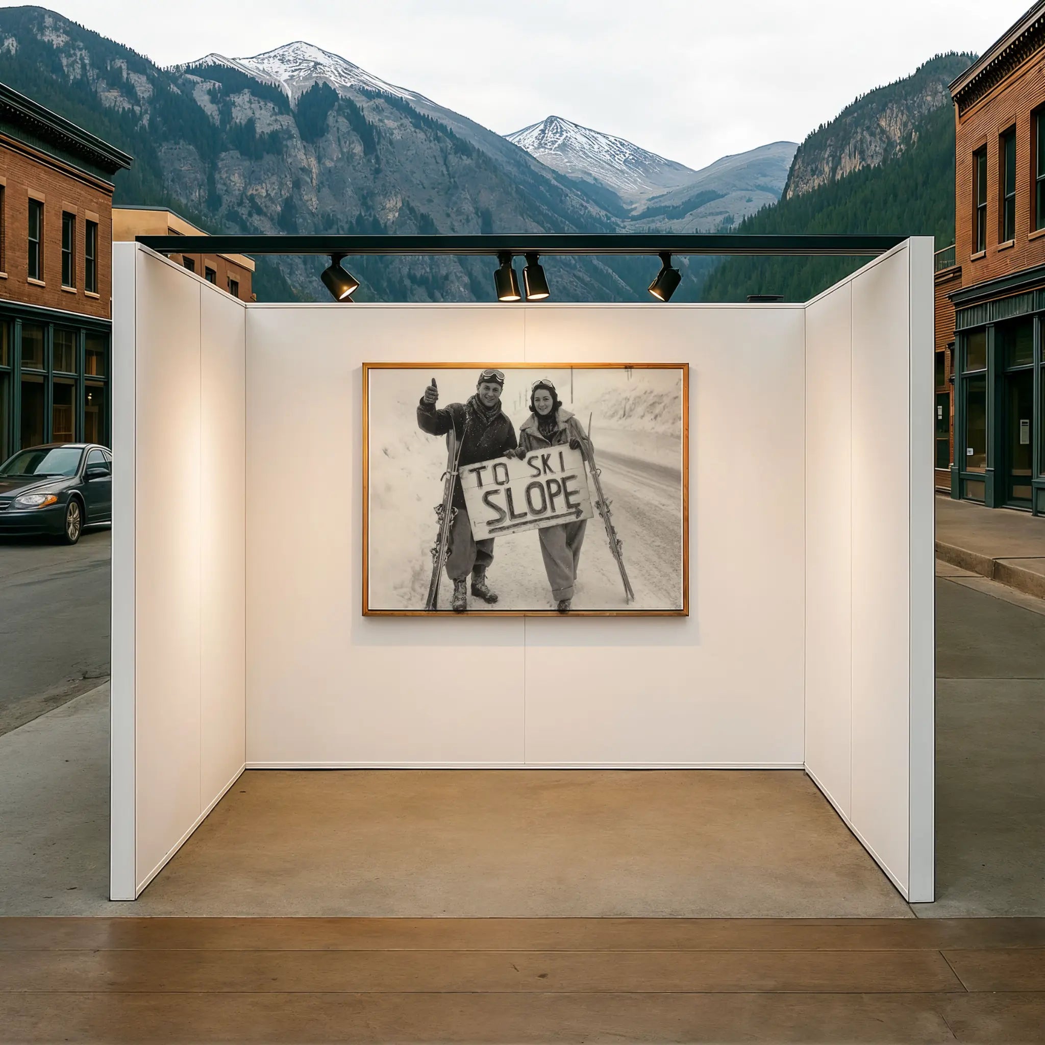 Ski Photo in Mountain Gallery Exhibition