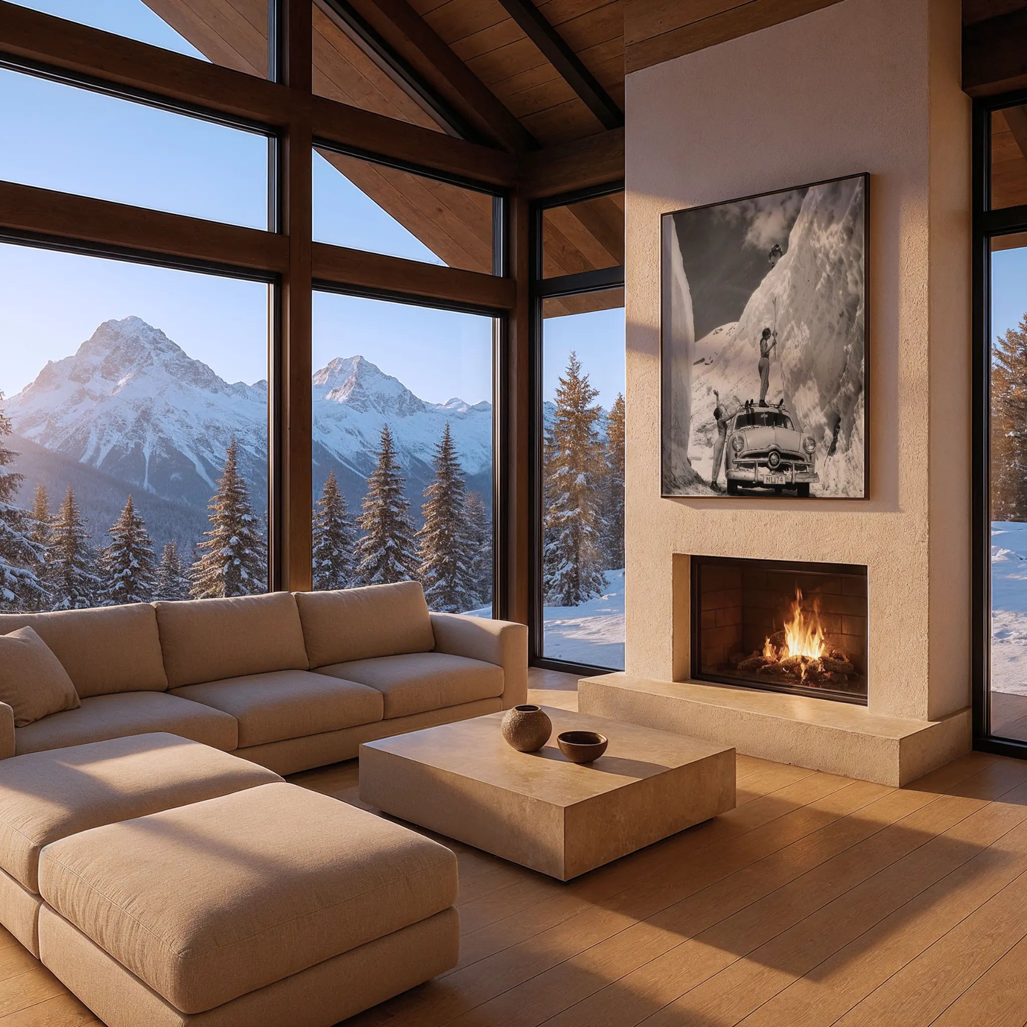 Vintage Snow Canyon Adventure in Chalet Panoramic Windows