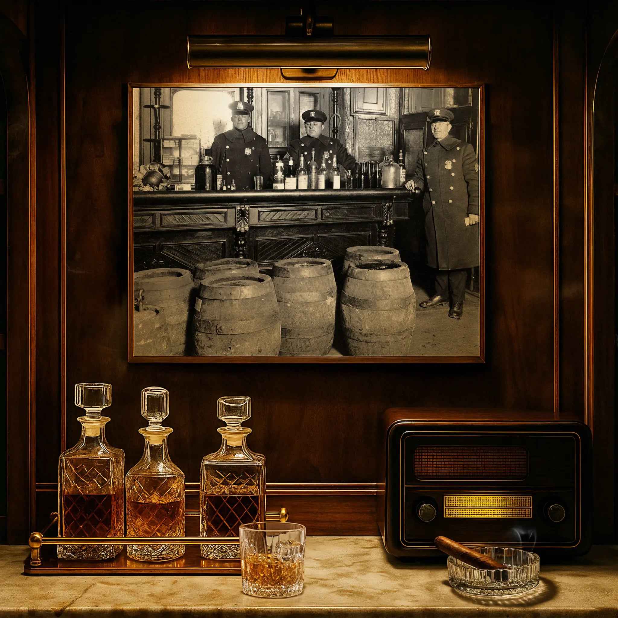 Prohibition Police Evidence - Law Enforcement Victory Collection