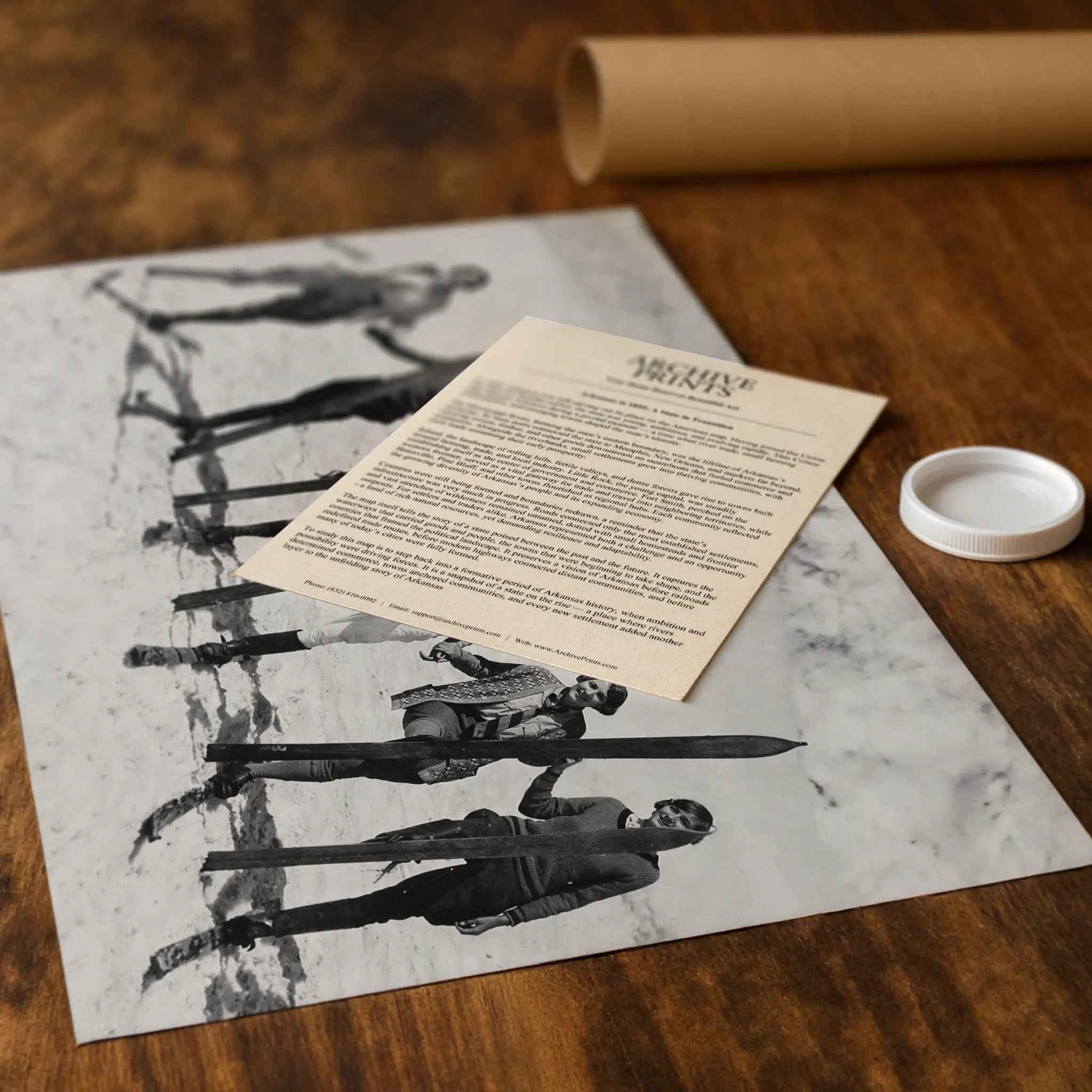 1920s Vintage Women Skiers Sports Photography - Golden Age Winter Sports Print