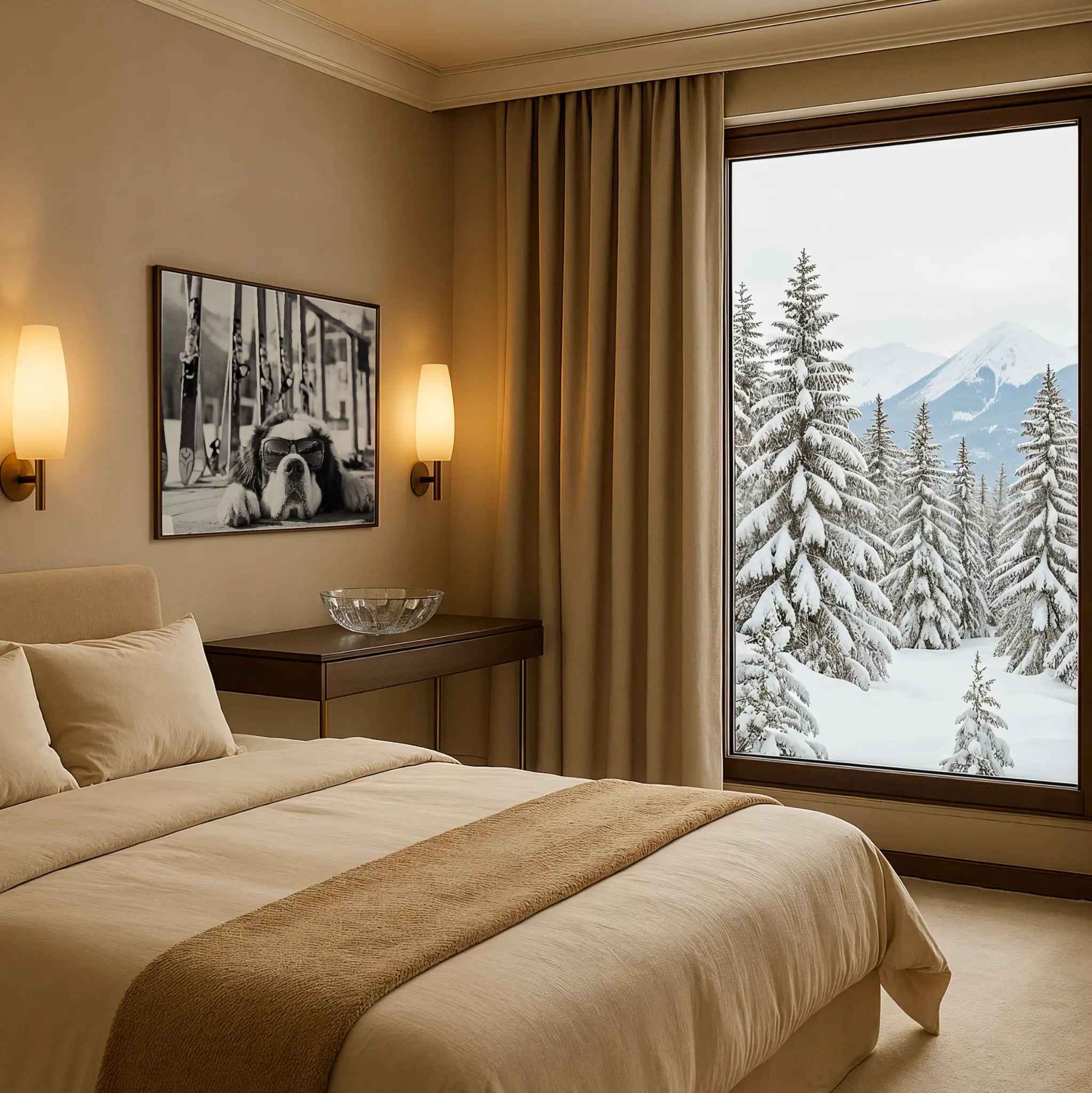 Après-Ski Lodge Photography - It's Been a Long Run