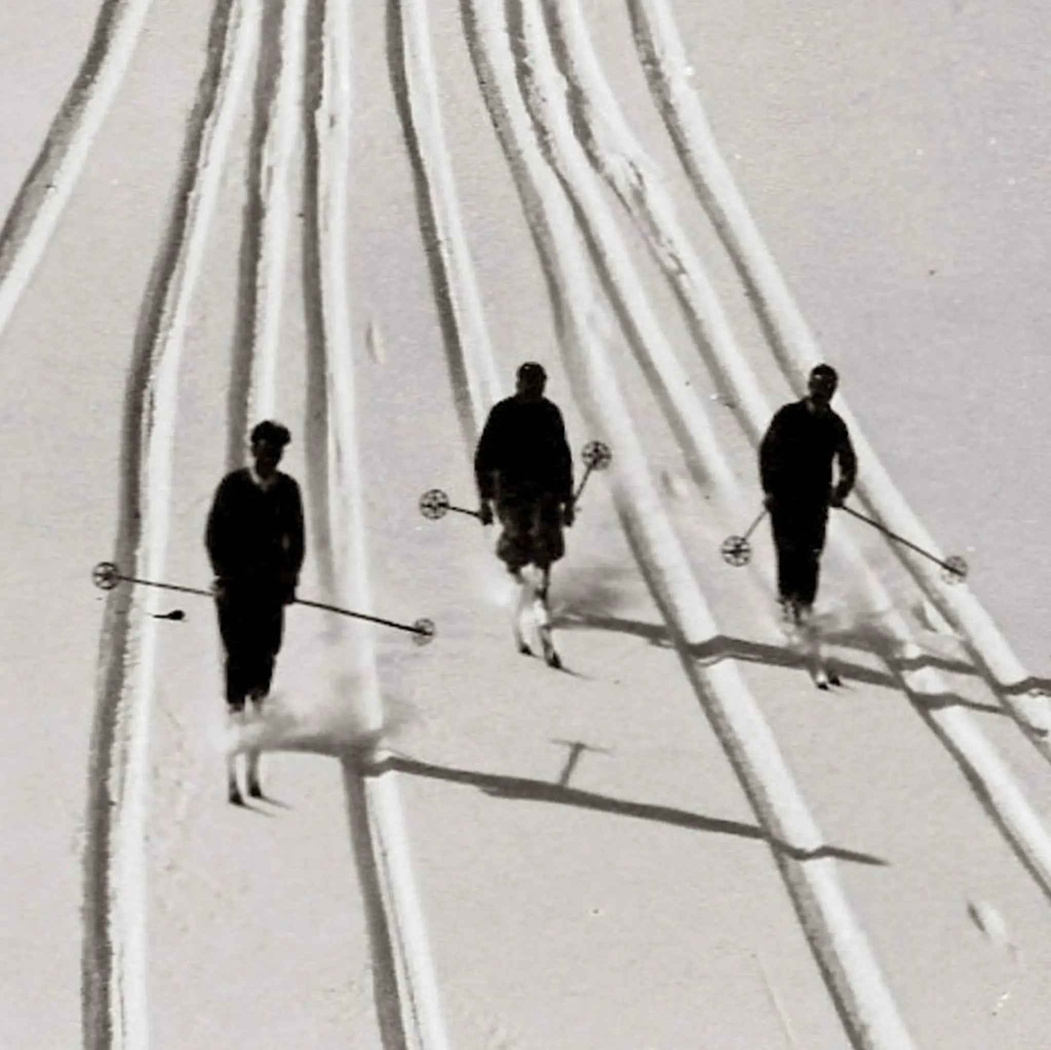 Vintage Matterhorn Ski Photo - Capture Alpine Legends in Timeless Photography