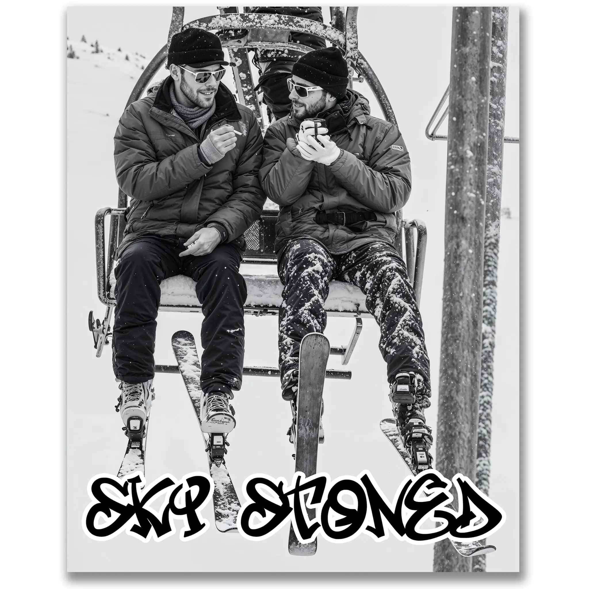SKI STONED - Contemporary Art for Lift Friends Featuring Ski Stoned Art