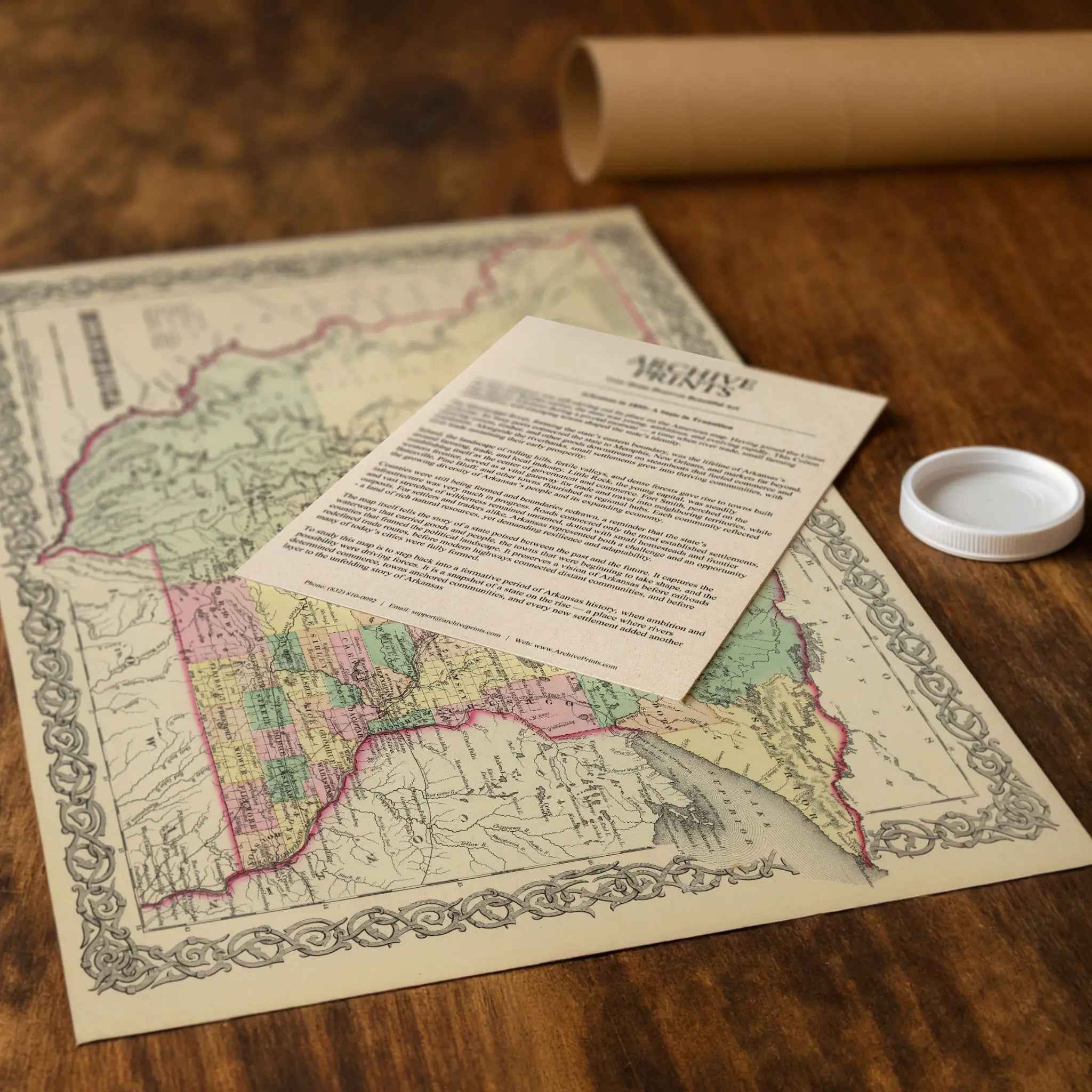 1856 Minnesota Map by Colton - Vintage Map Print for Collectors