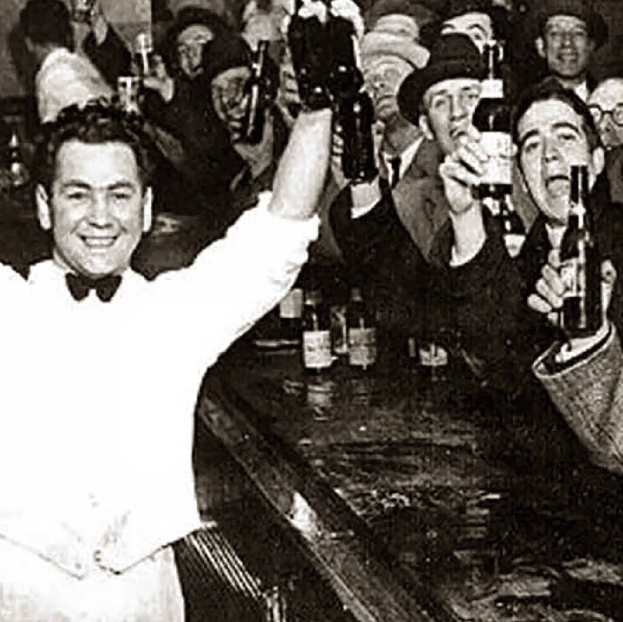 Prohibition Repeal Celebration - Historic Bar Victory Photograph