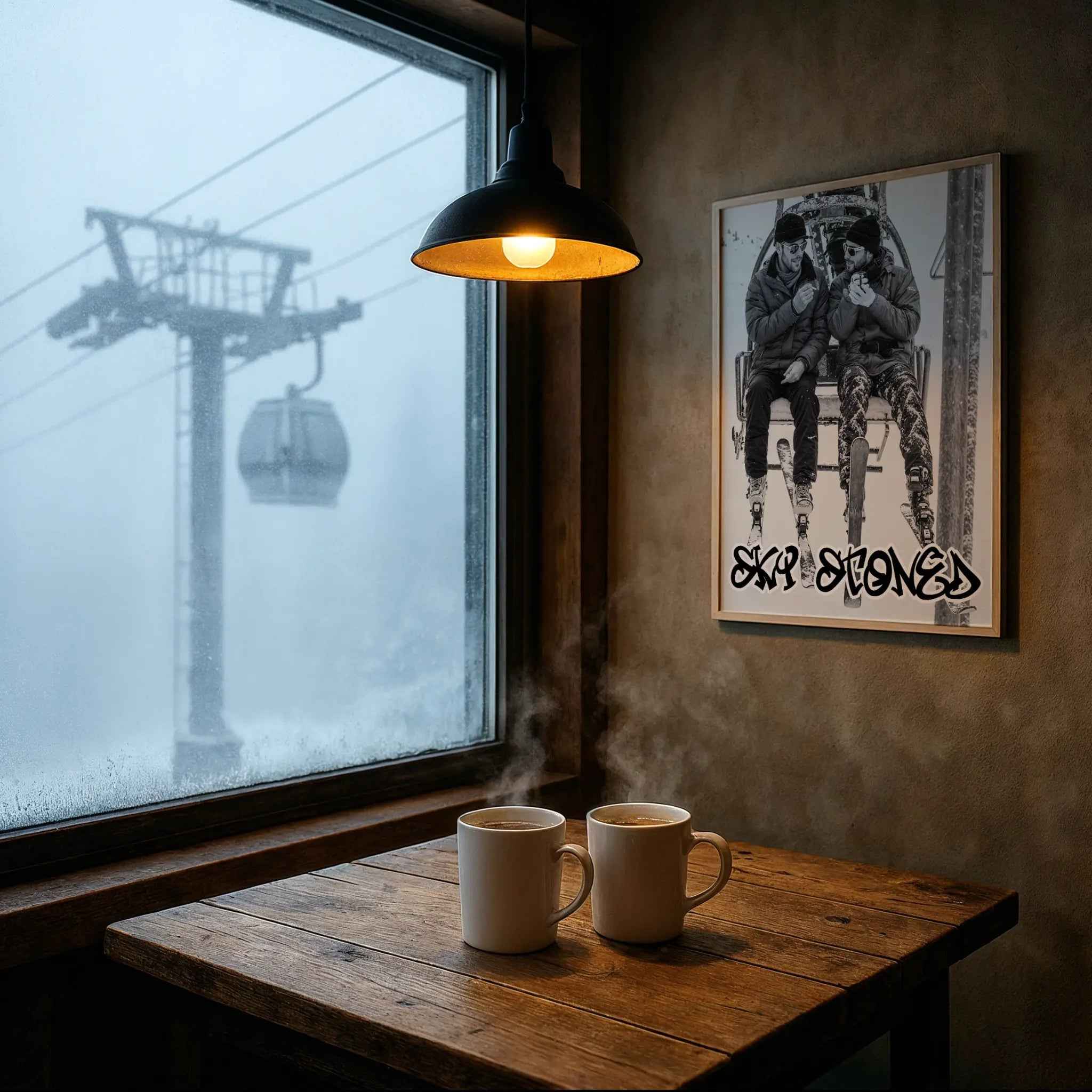 SKI STONED - Contemporary Art for Lift Friends Featuring Ski Stoned Art