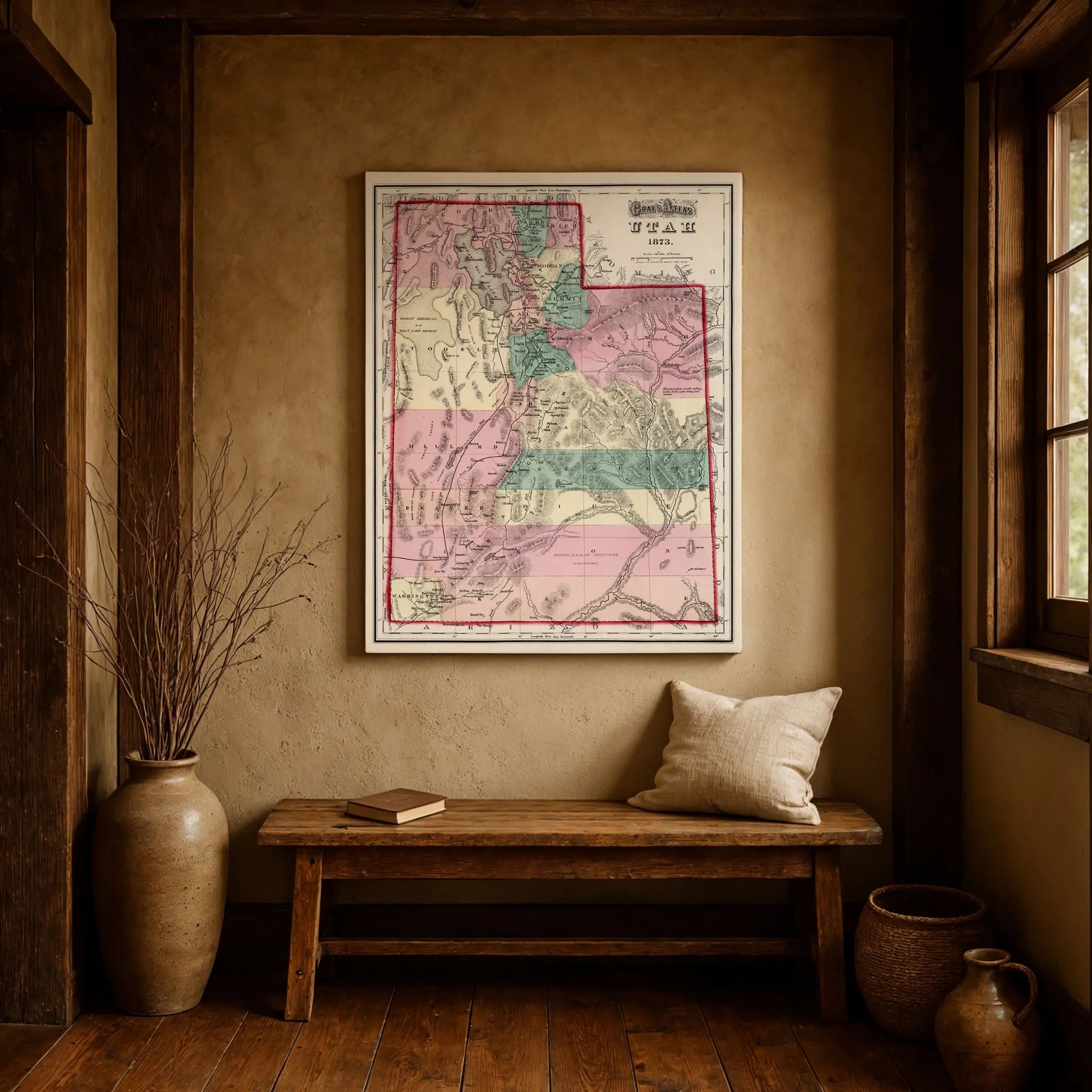 Utah Map - Lodge Setting