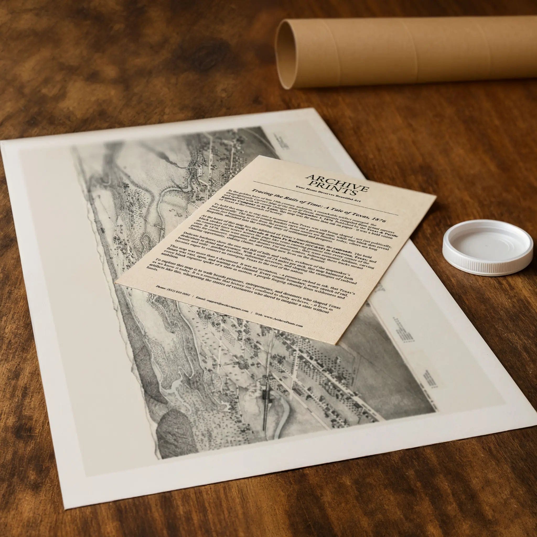 New Braunfels Vintage Map - 1881 Historical City Map of Texas - Archive Prints