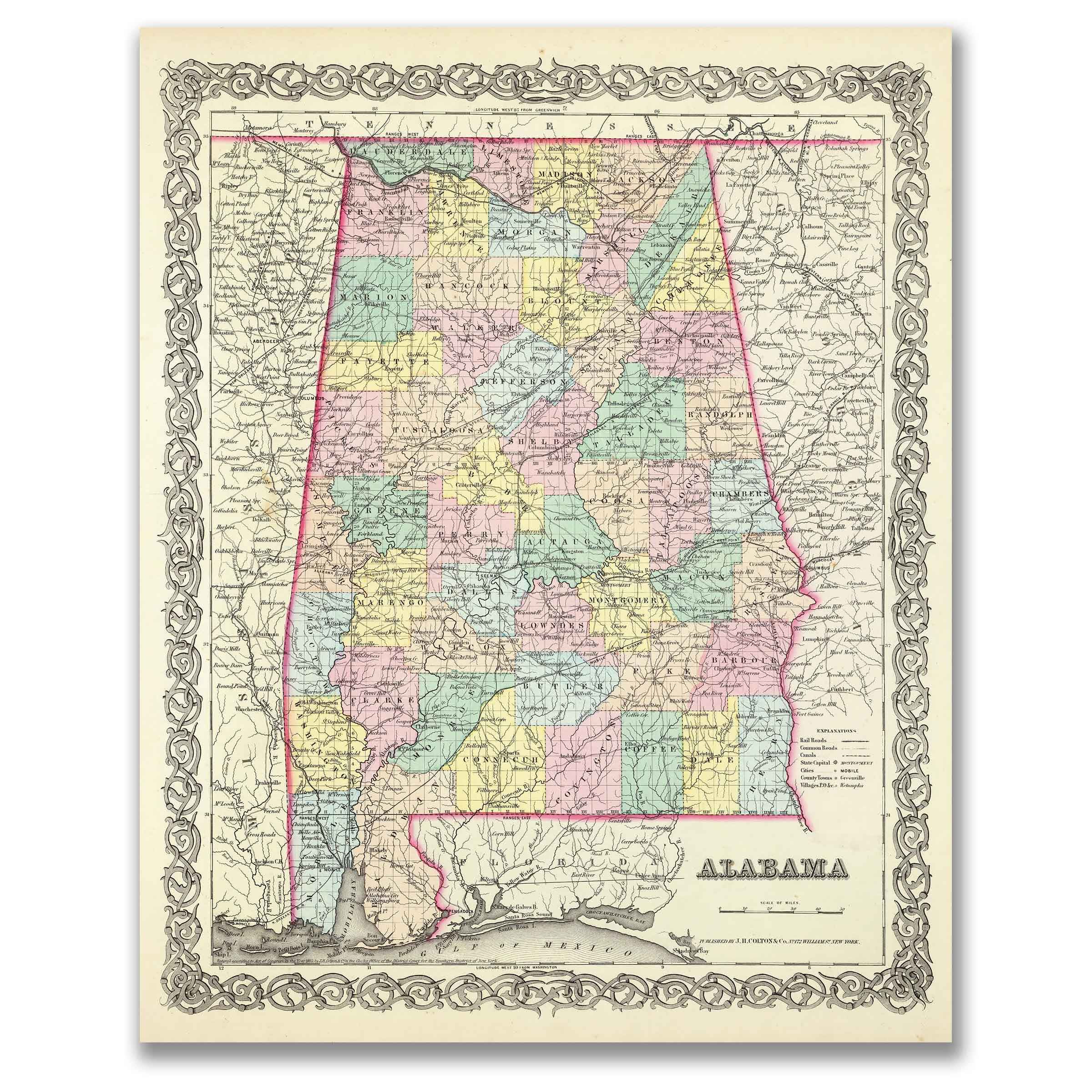 Discover the Best Alabama Home Decor: A Review of Unique Finds - Archive Prints