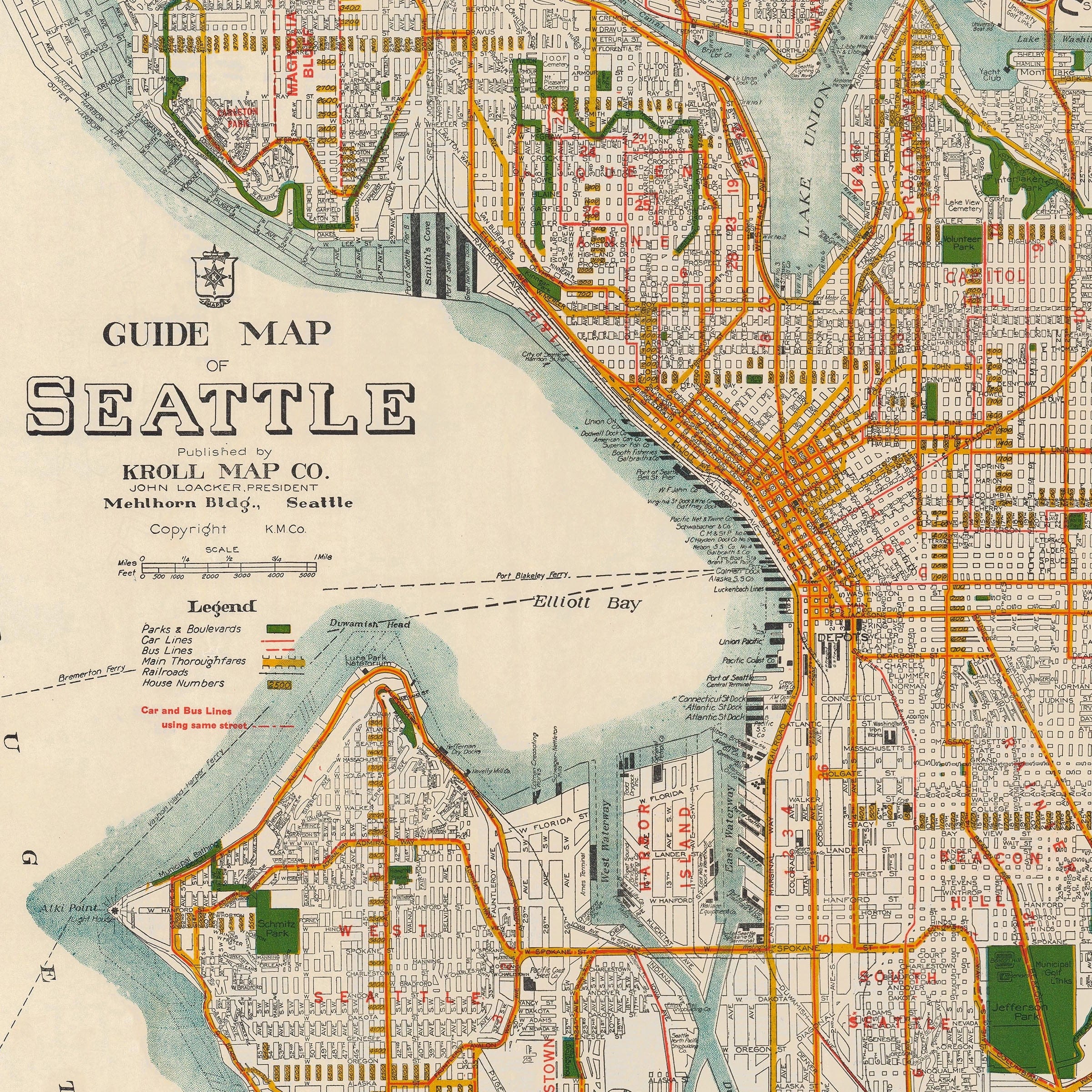 Vintage Philadelphia and Vicinity Map c.1872 - Archive Prints
