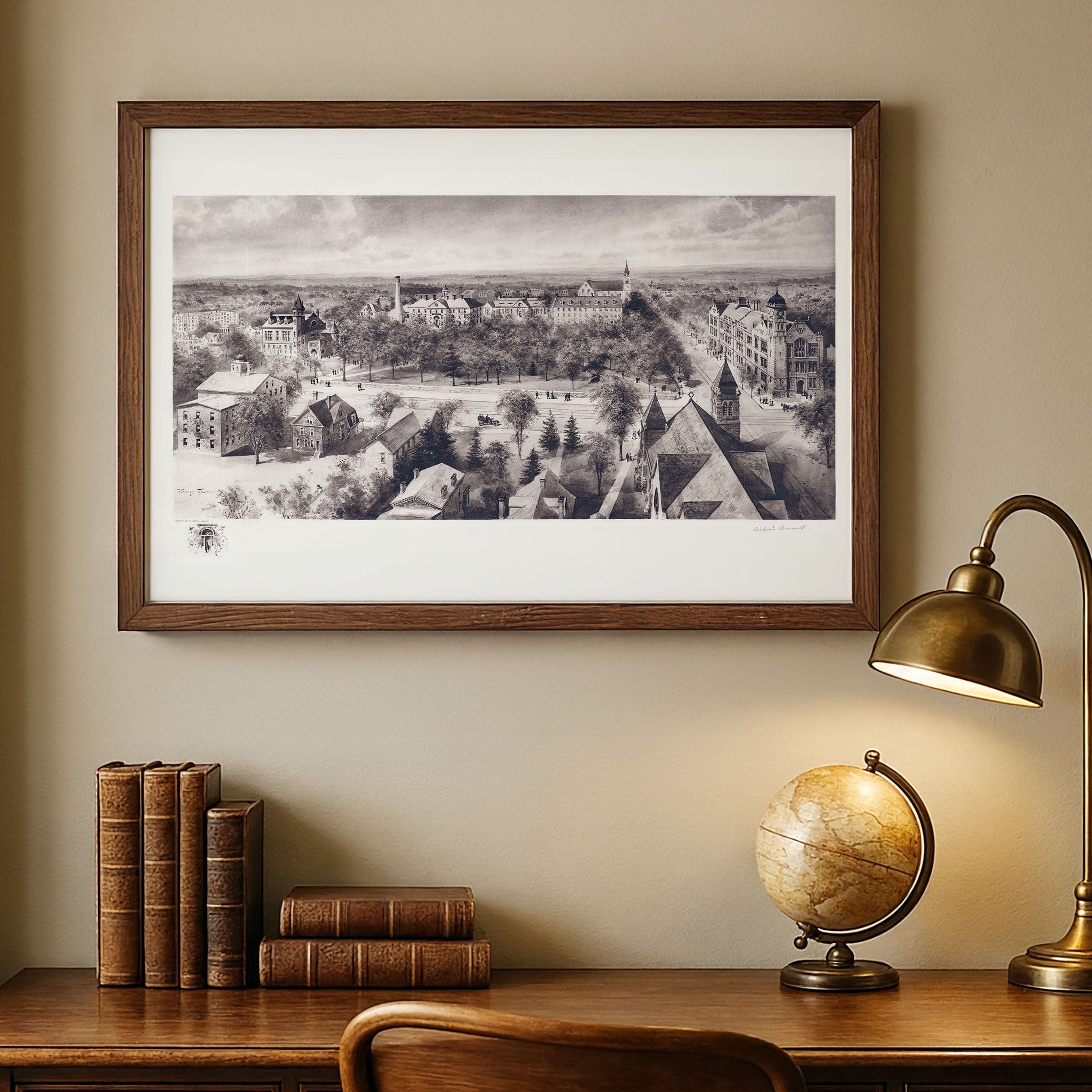 Dickinson College, Carlisle, Pennsylvania Map 1910