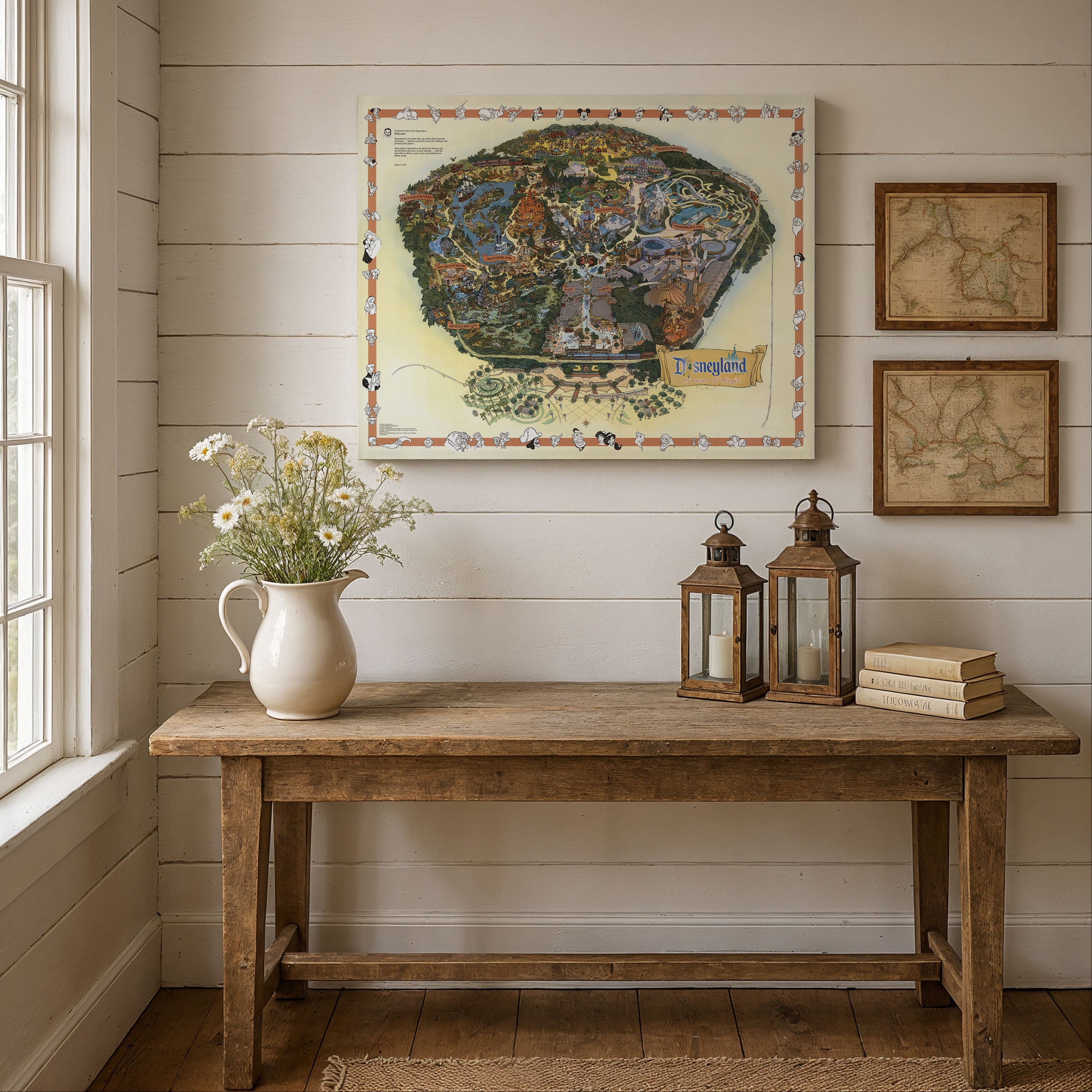 Disneyland Map 1999 - Vintage Park Guide 45th Anniversary Edition