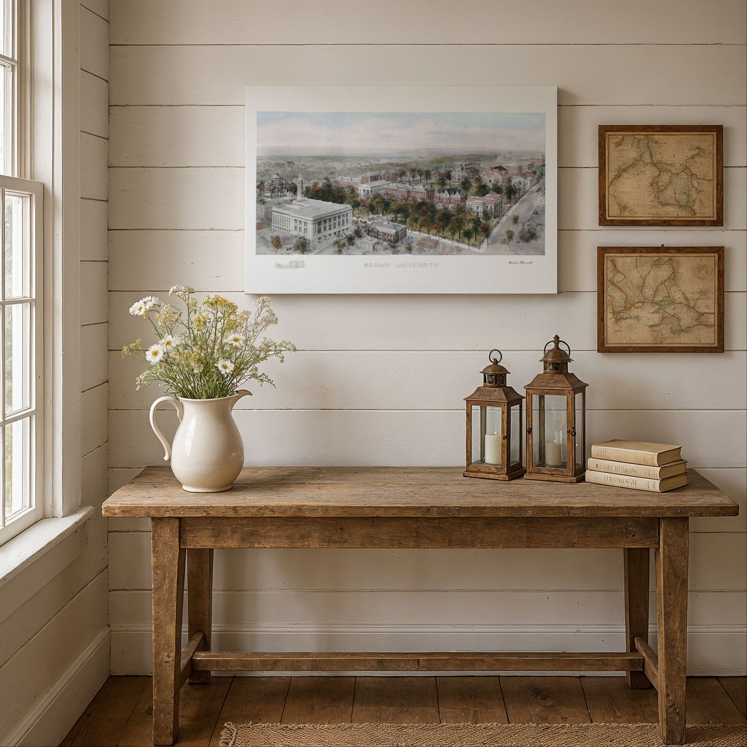 Brown University, Providence, Rhode Island Map 1908 - Archive Prints