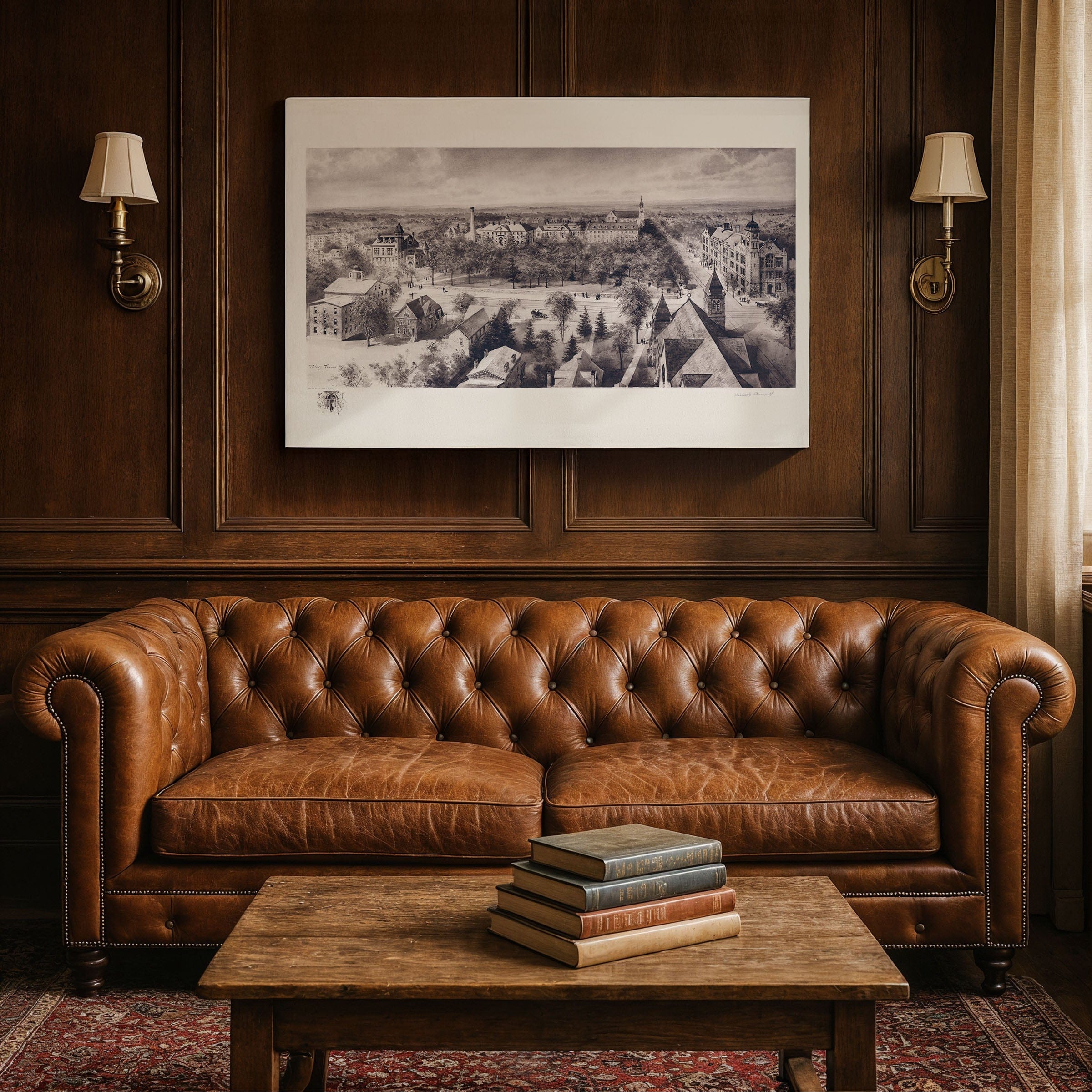 Dickinson College, Carlisle, Pennsylvania Map 1910