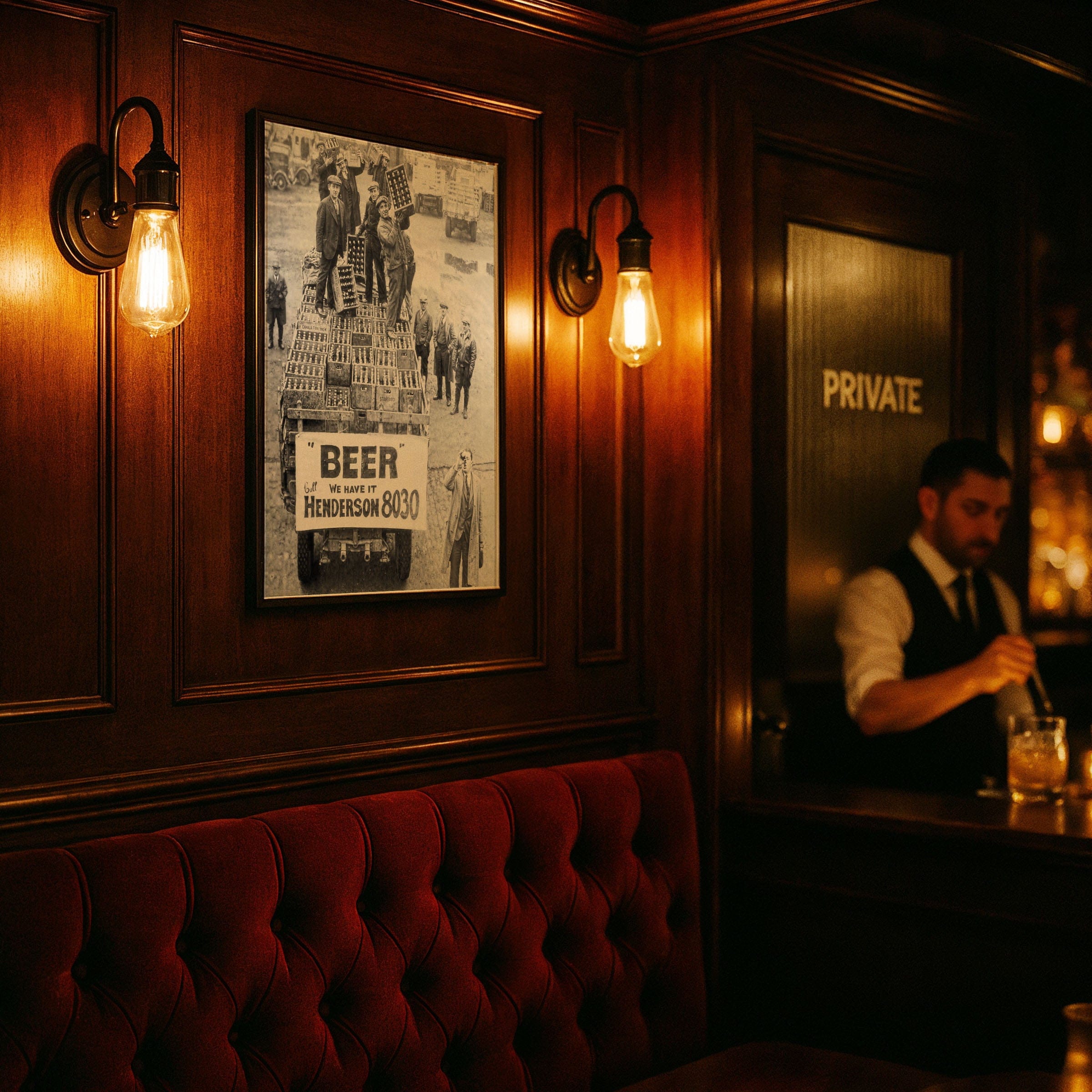 Beer, We Have It - Prohibition Era Photo Print