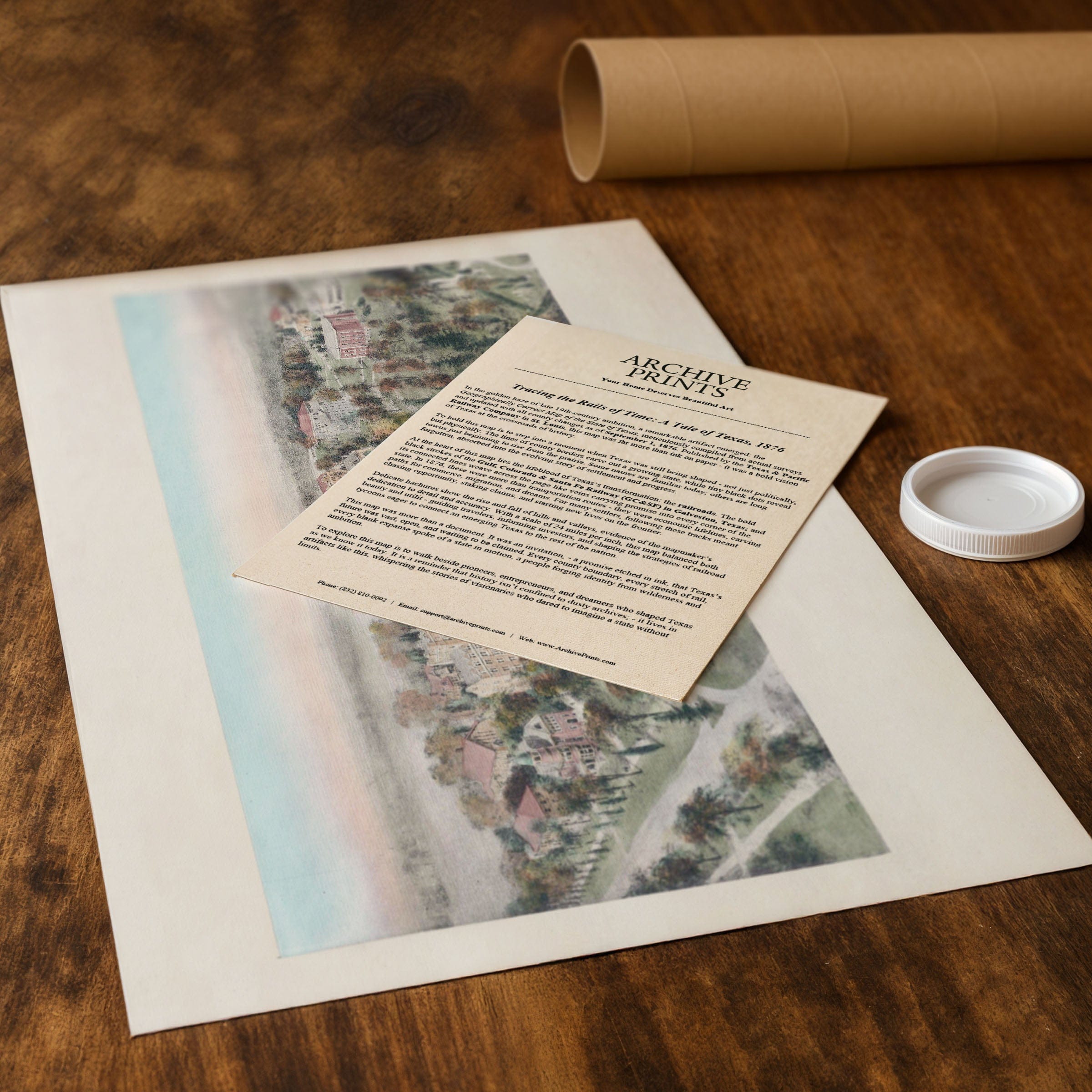 Hamilton College, Clinton, New York Map 1908