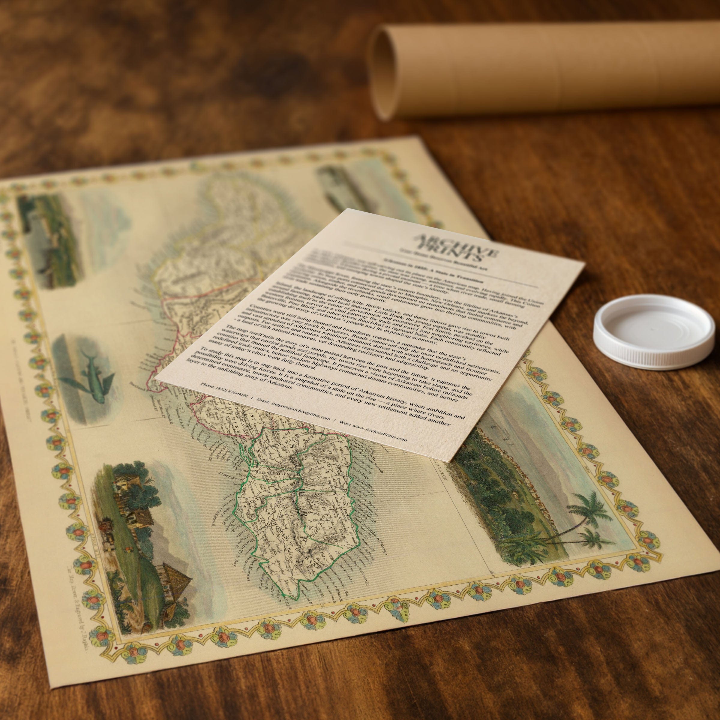 Jamaica Map 1851 - Archive Prints