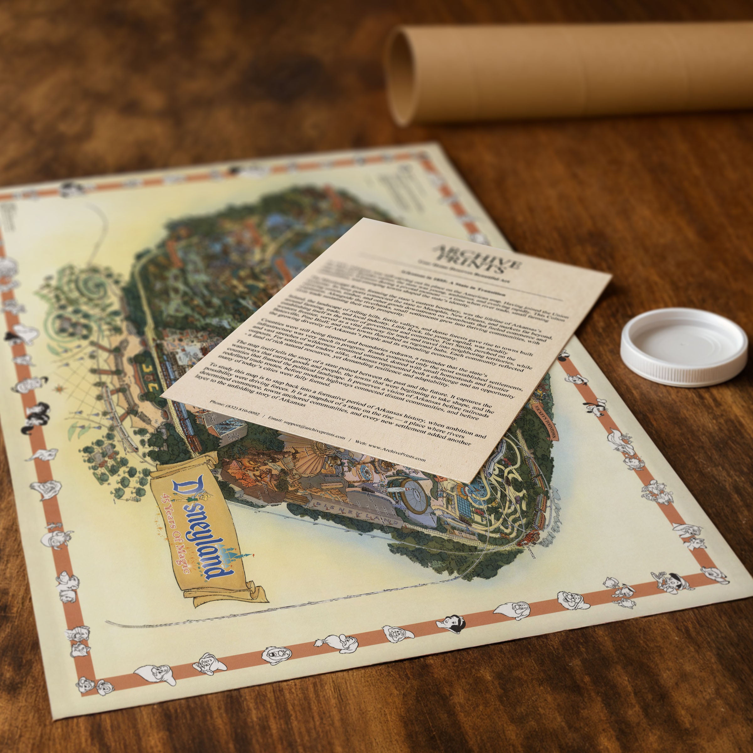 Disneyland Map 1999 - Vintage Park Guide 45th Anniversary Edition