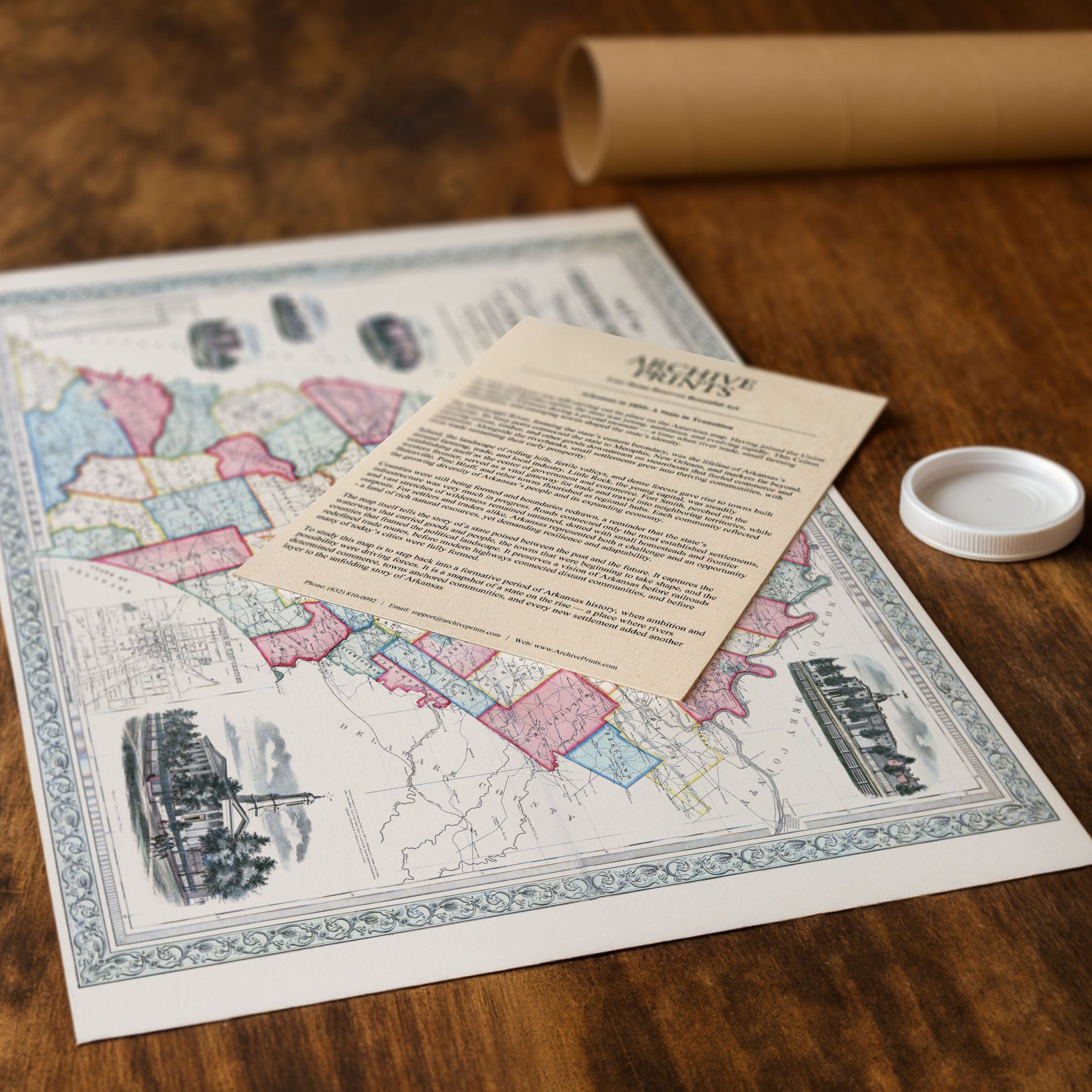 Chester County, Pennsylvania Map 1848