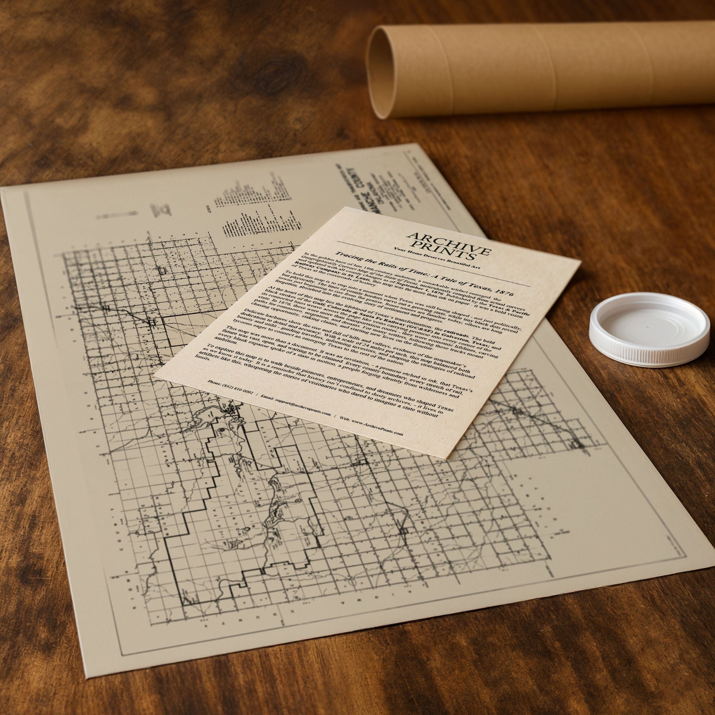 Comanche County, Oklahoma Map - 1936 Highway Transportation