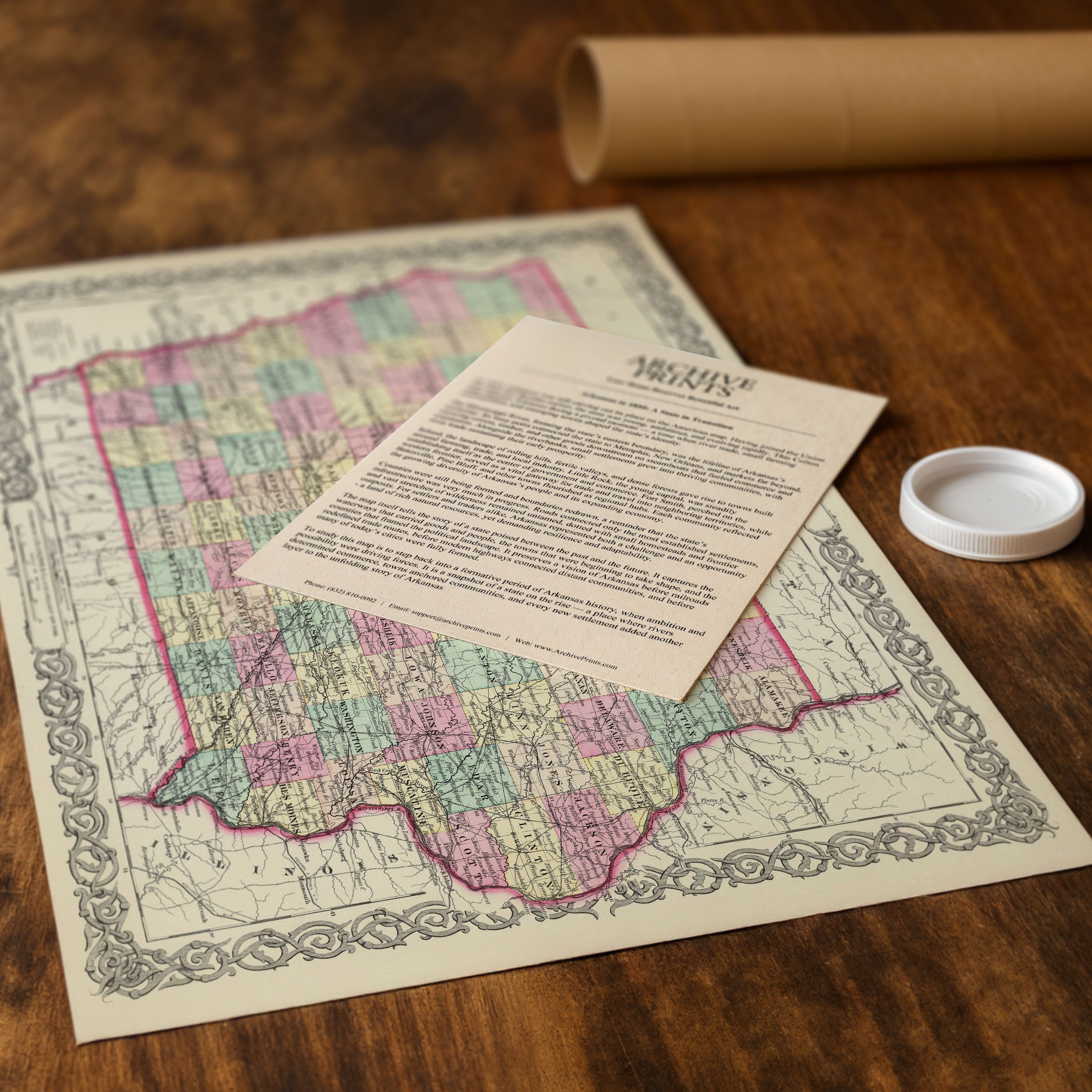 Iowa Map - Vintage State Map by Colton