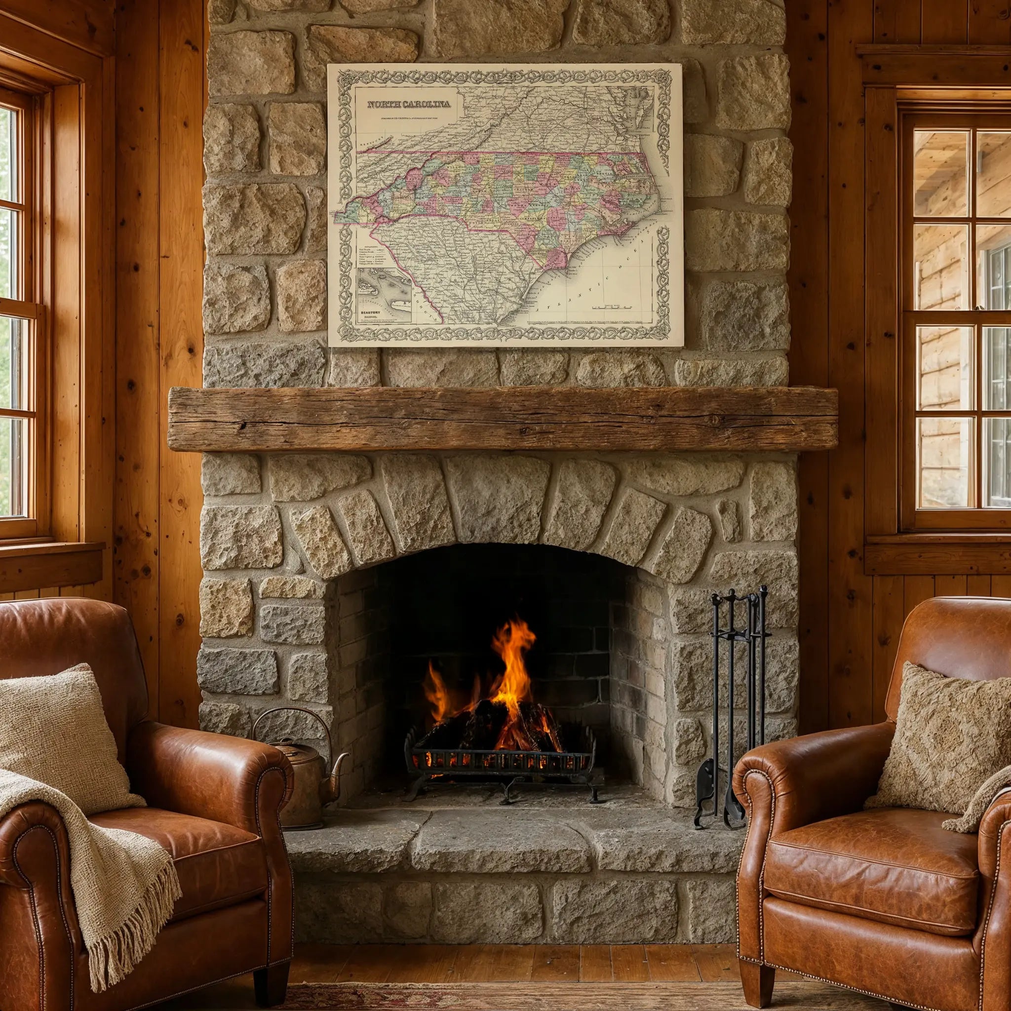 North Carolina Map - Main Image