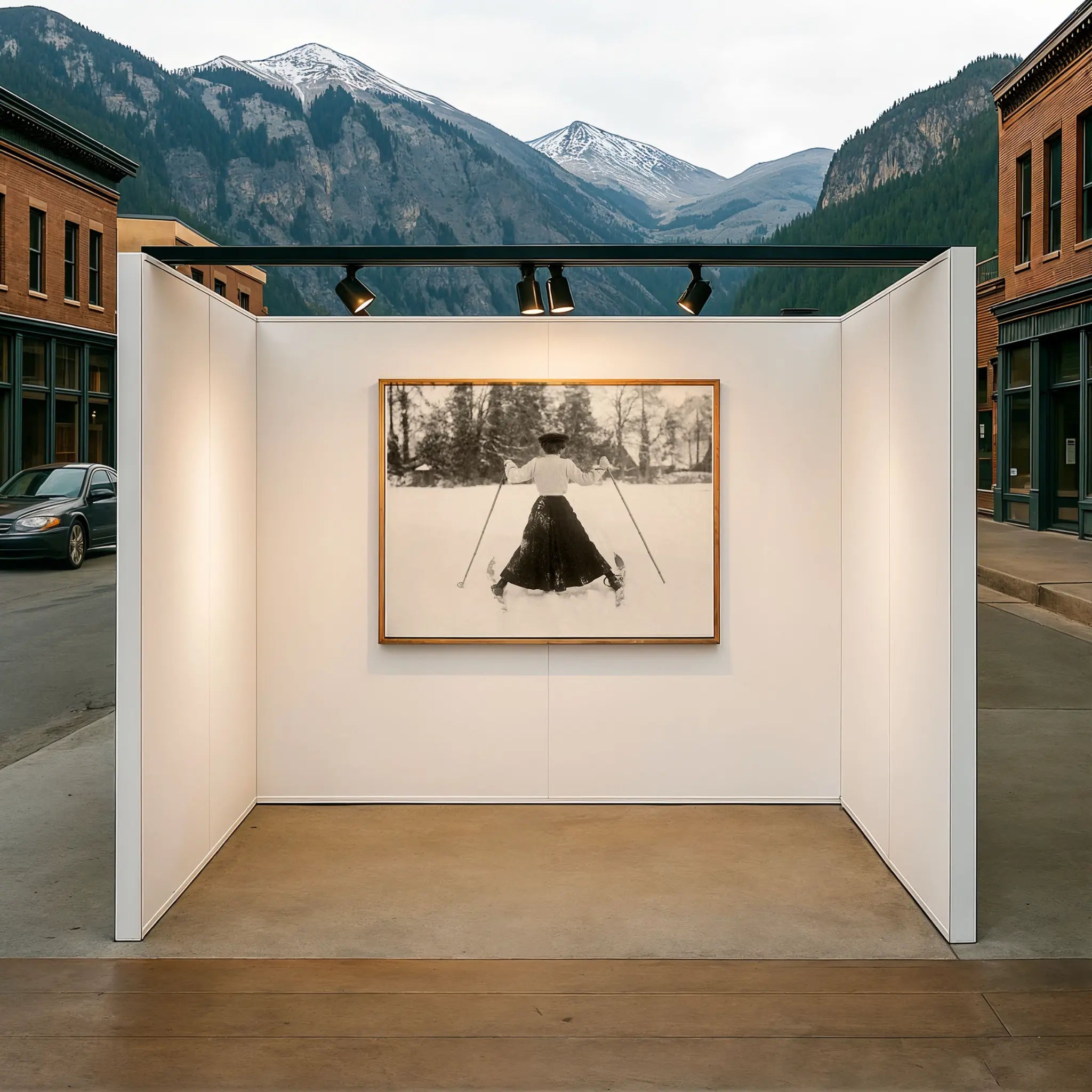 Victorian Skiing Photo in Mountain Gallery